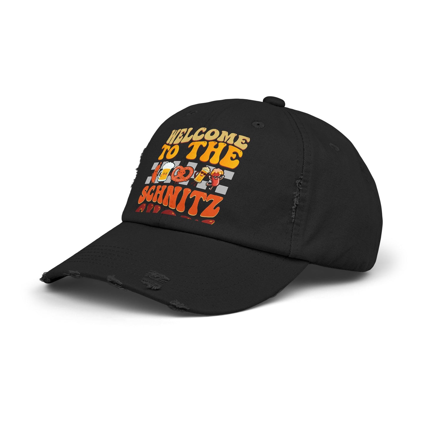 Welcome To The Schnitz Show Beer Pretzel Fun Cap