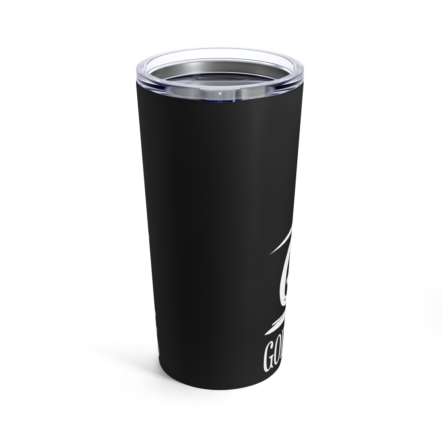 God Over All Things Faithful Expression with Cross Symbol Tumbler