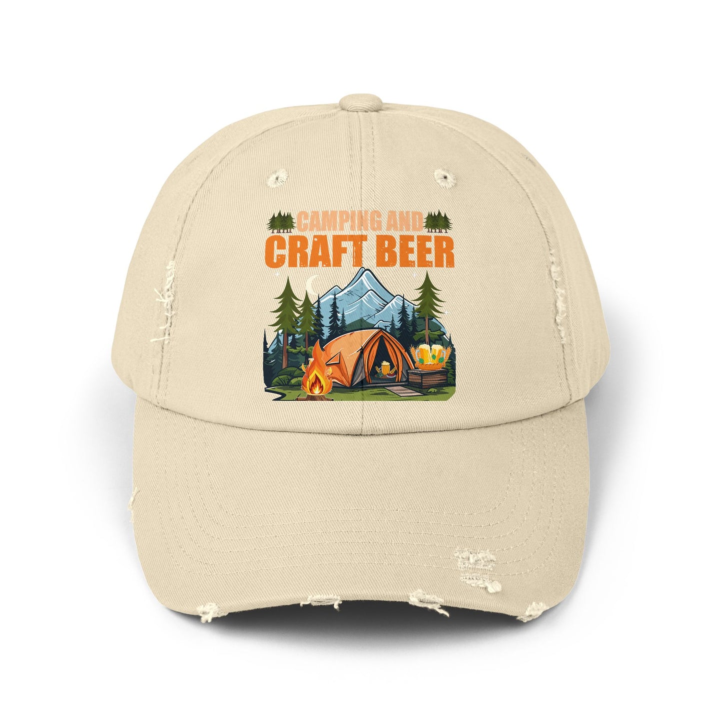 Camping And Craft Beer My Happy Place Cap