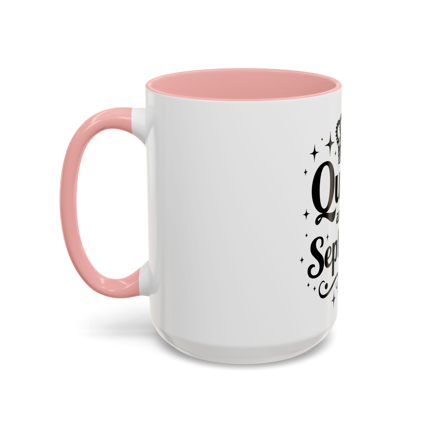 Queens are Born in October Birthday Gift Accent Coffee Mug