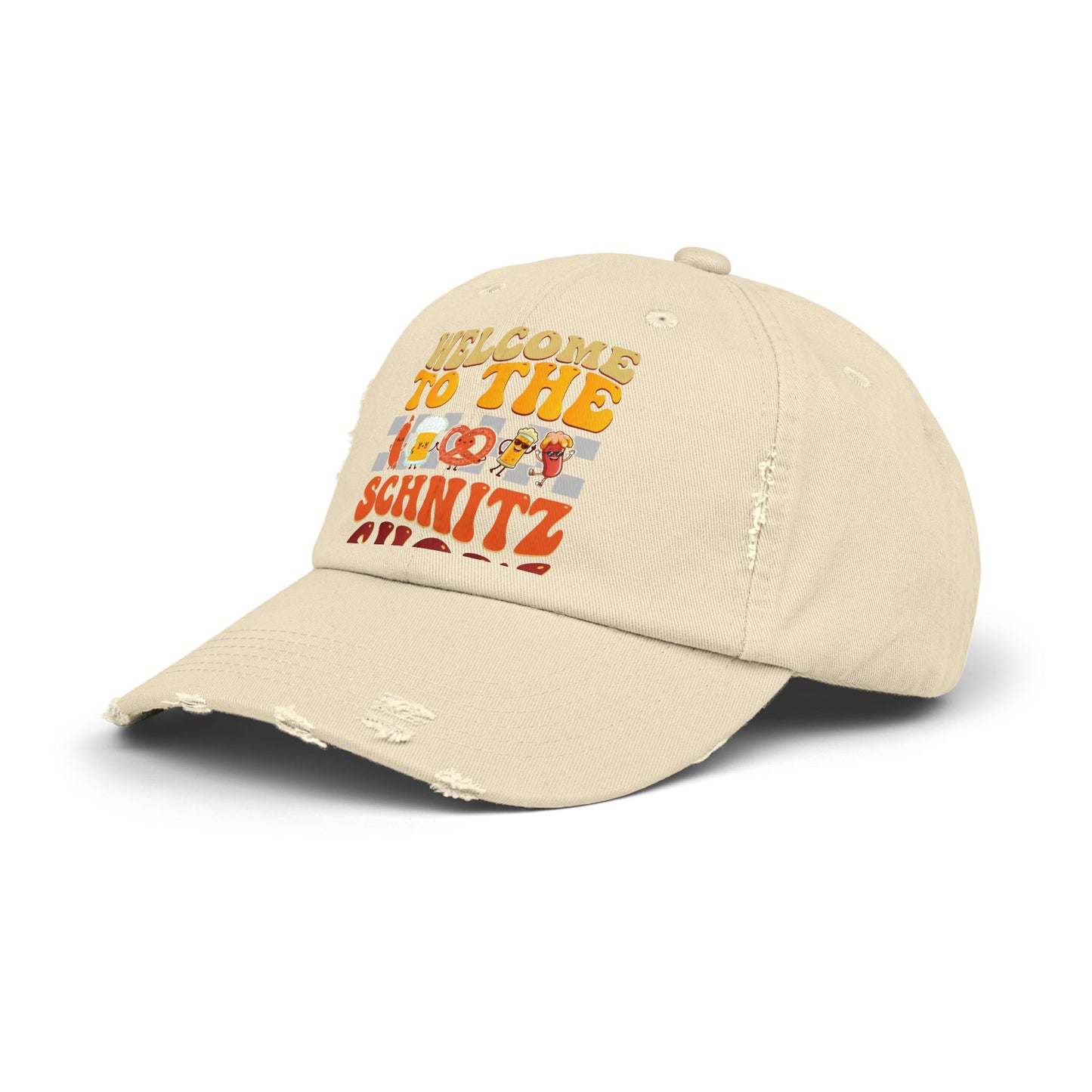 Welcome To The Schnitz Show Beer Pretzel Fun Cap