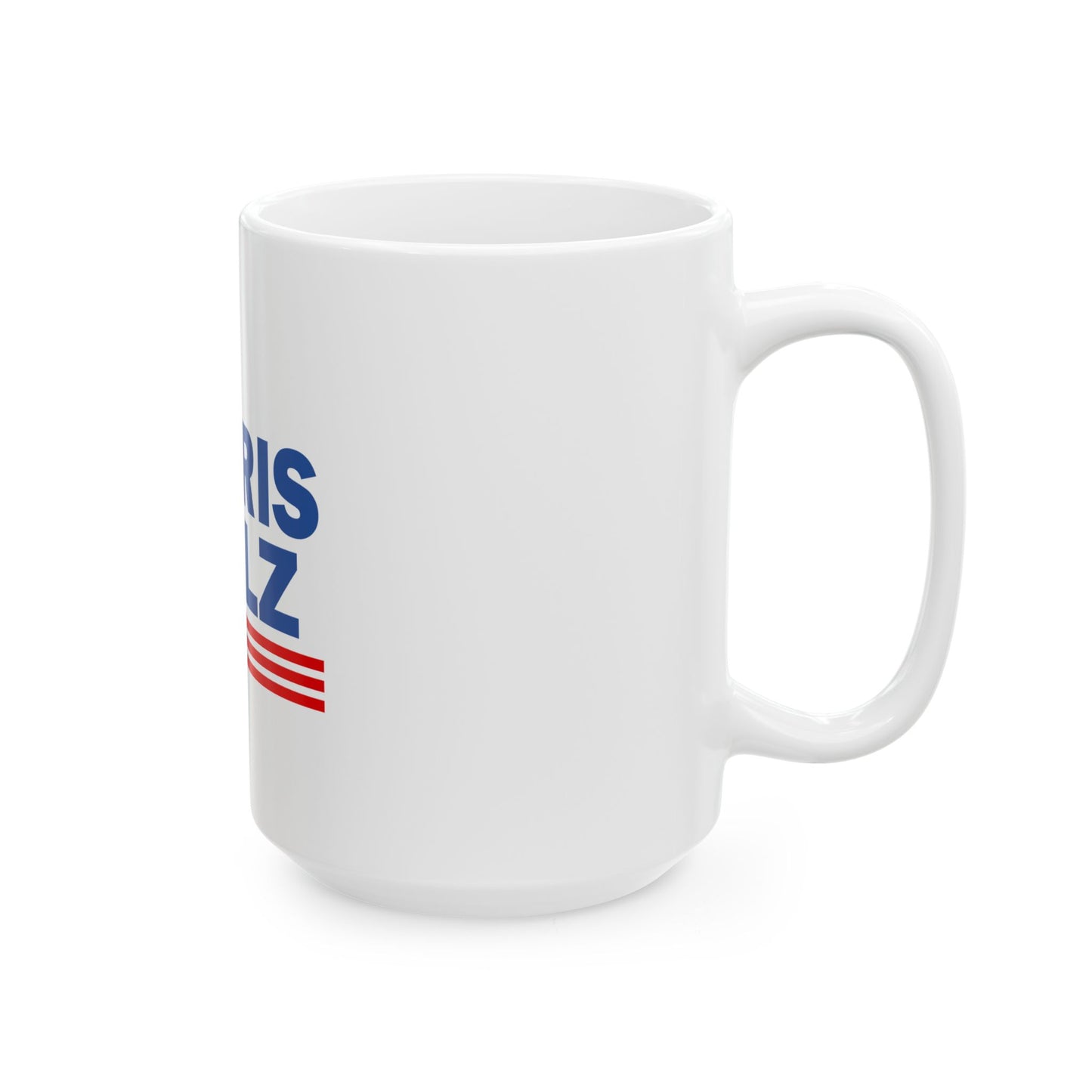 Harris Walz Save Democracy 2024 Patriotic Ceramic Mug, (11oz, 15oz)