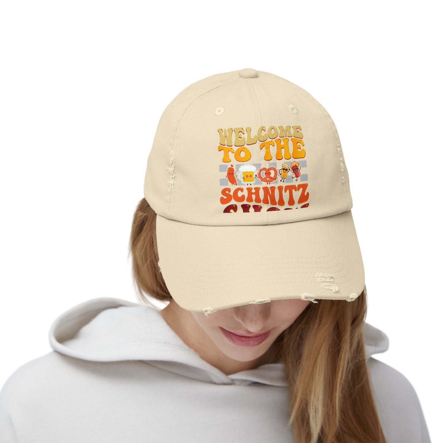 Welcome To The Schnitz Show Beer Pretzel Fun Cap