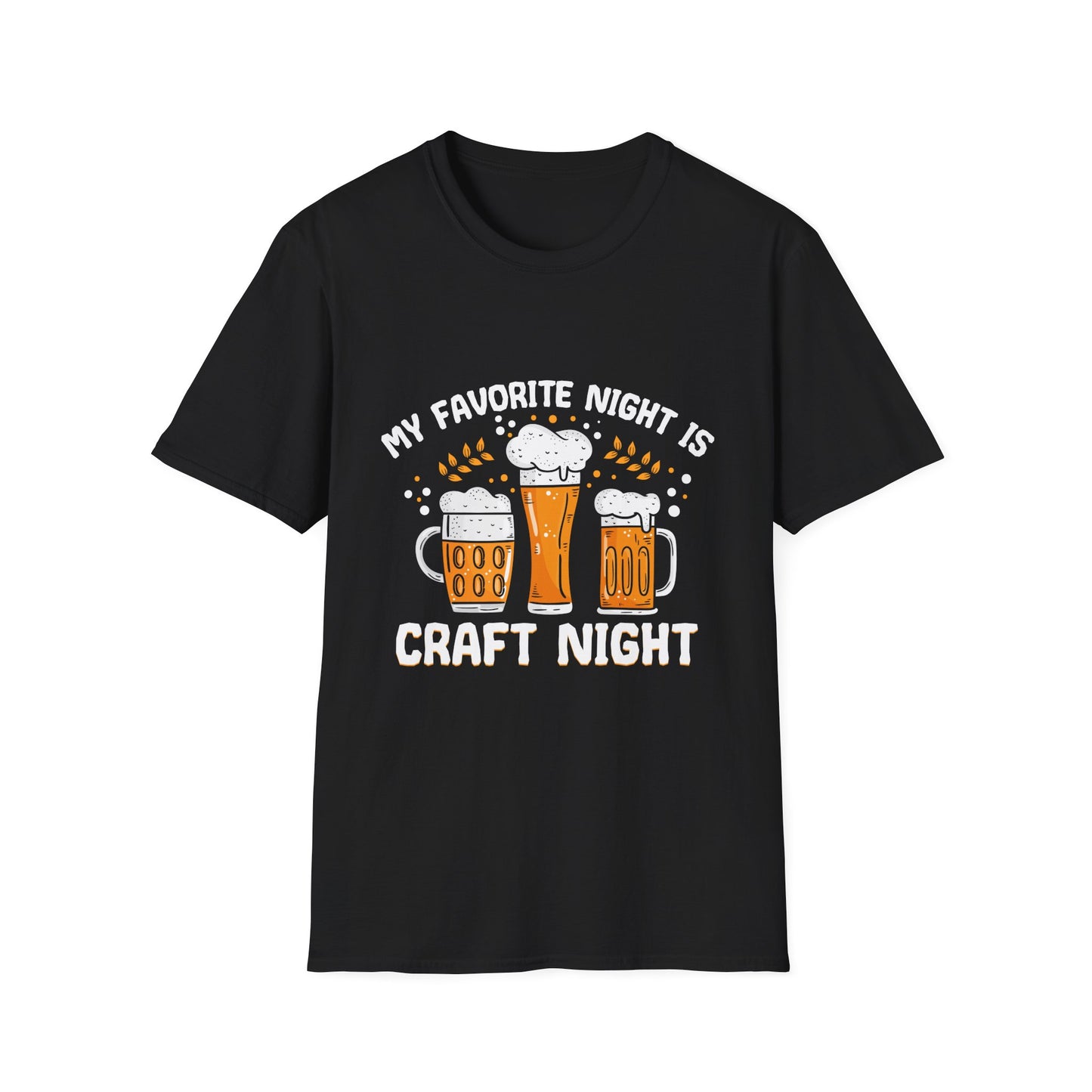 My Favorite Night Is Craft Night Beer Lovers T-Shirt