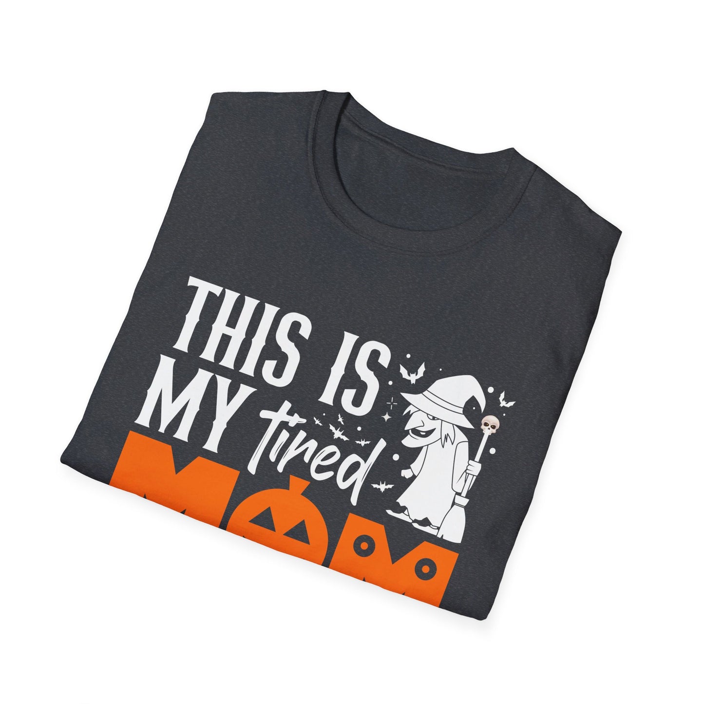 This Is My Tired Mom Costume Halloween Witch Pumpkin T-Shirt