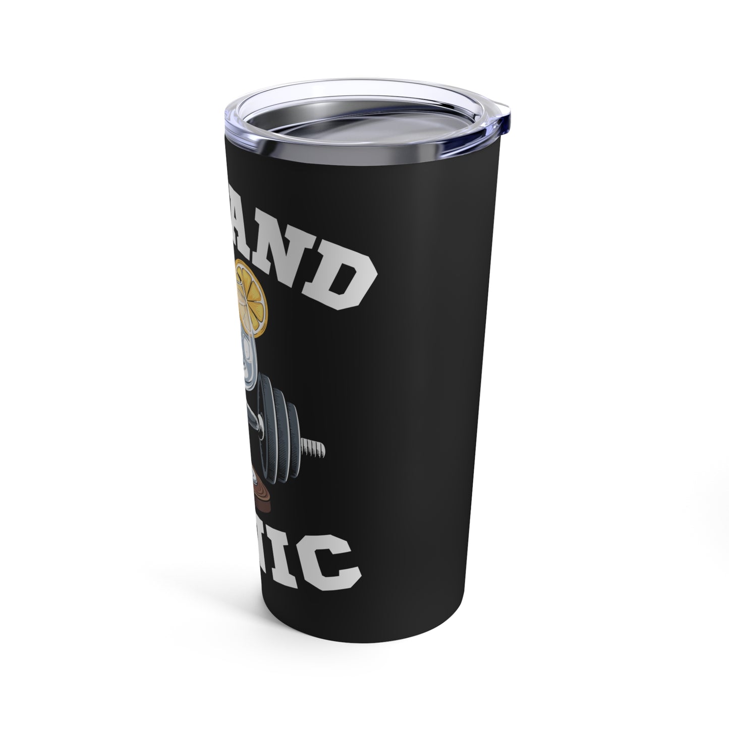 Gym And Tonic Workout Humor Fitness Enthusiast Gift Tumbler