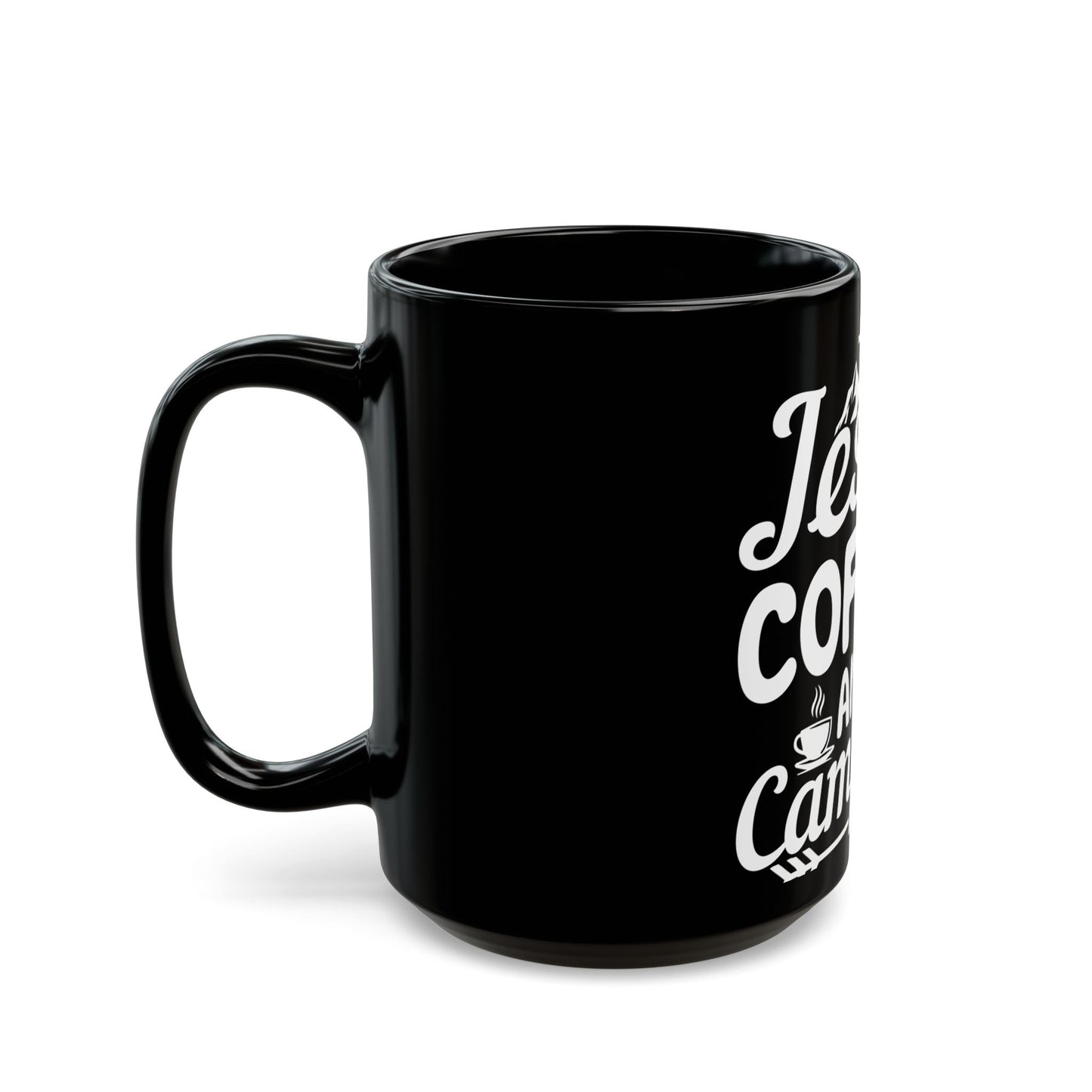 Jesus Coffee And Camping Enthusiast's Favorite Design Ceramic Mug