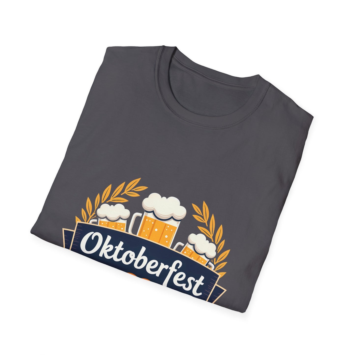 Oktoberfest Celebration with Beer and Pretzel T-Shirt