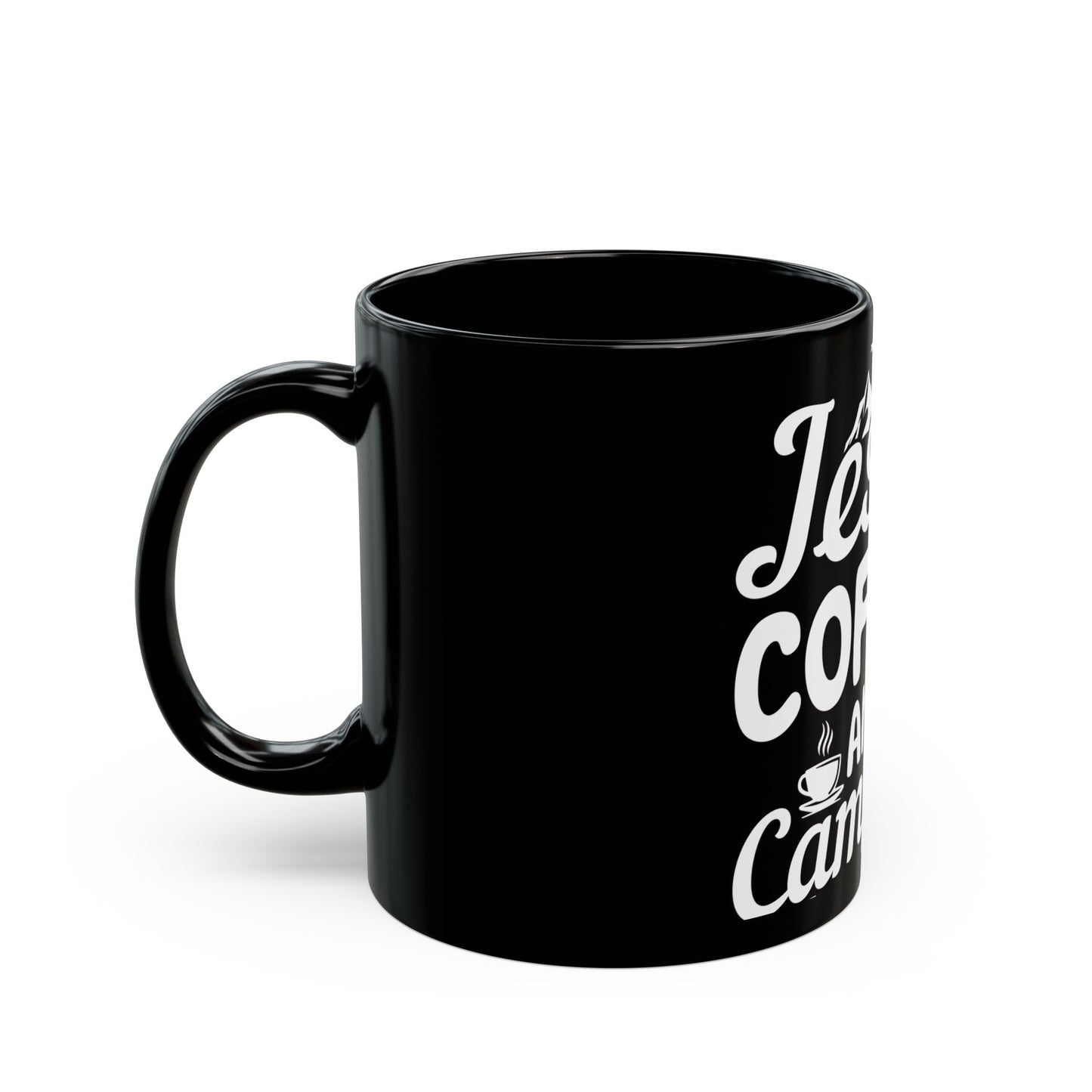 Jesus Coffee And Camping Enthusiast's Favorite Design Ceramic Mug