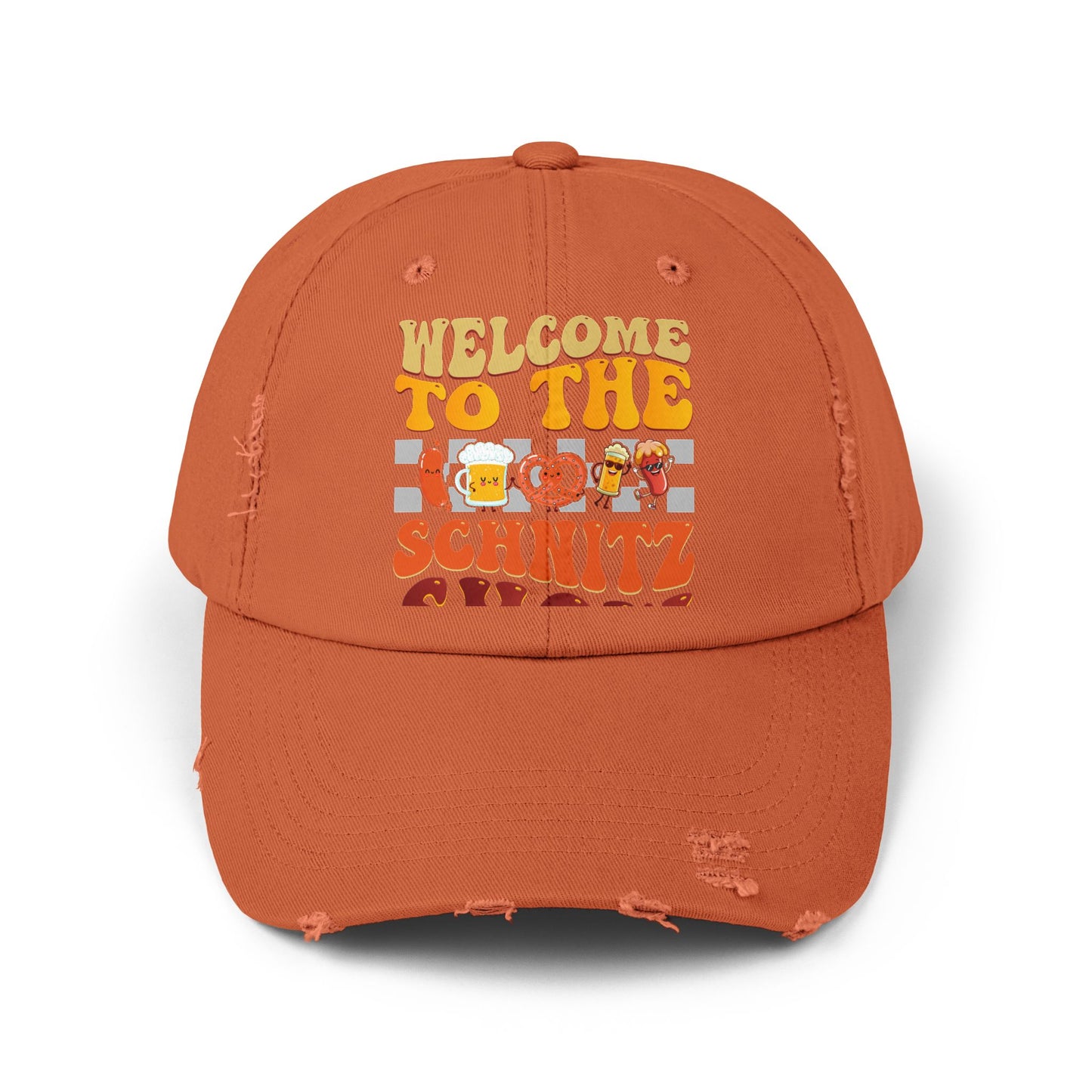 Welcome To The Schnitz Show Beer Pretzel Fun Cap