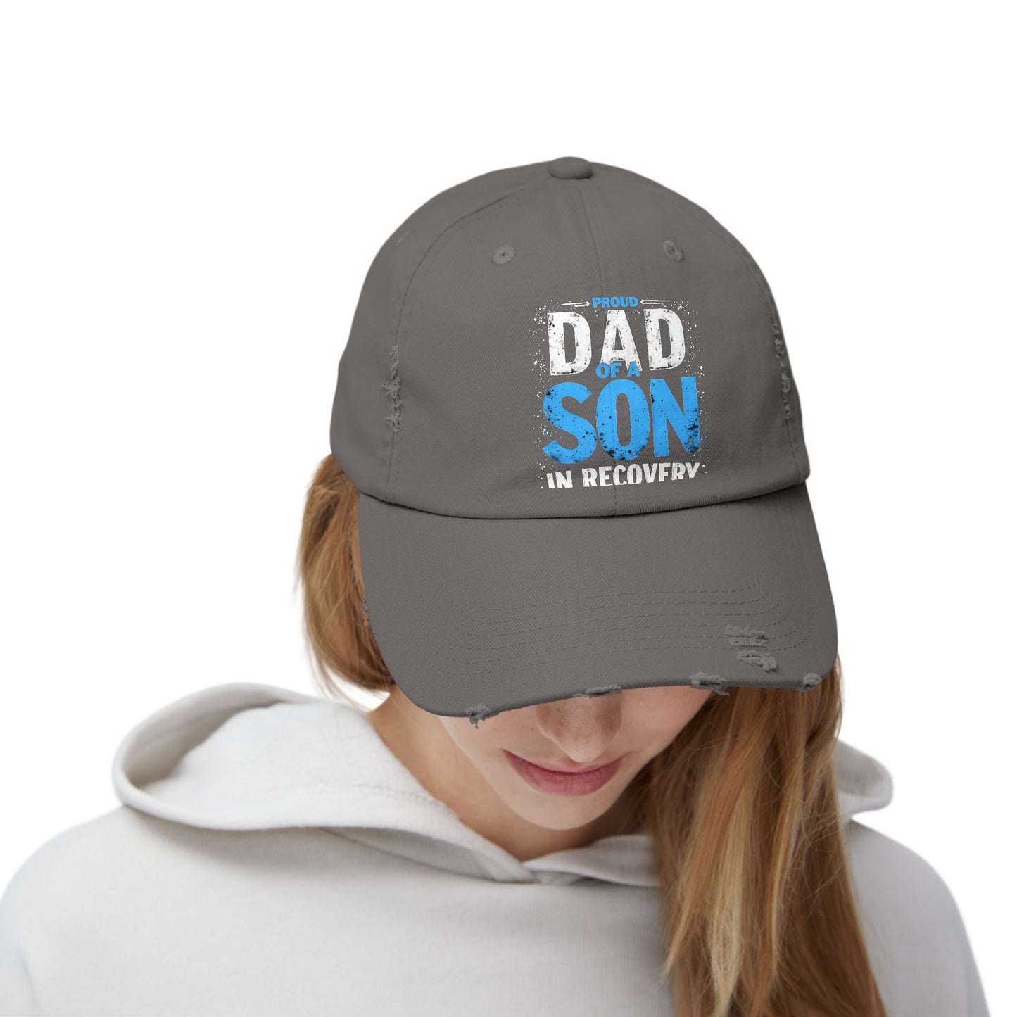 Proud Dad of a Son in Recovery Inspirational Support Cap