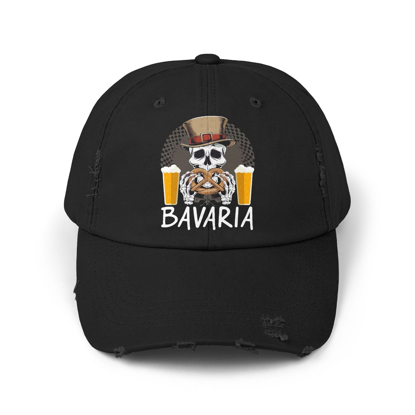 Bavaria Skull Pretzel and Beer Cap