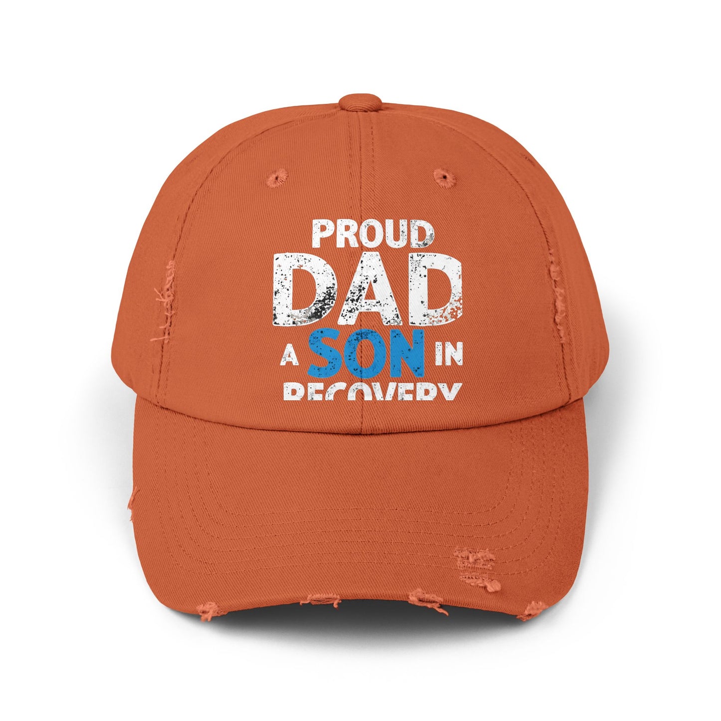 Proud Dad of a Son in Recovery Inspiration and Support Cap