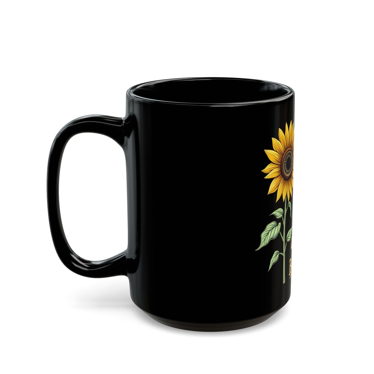 In A World Where You Can Be Anything Be Kind Sunflower Ceramic Mug