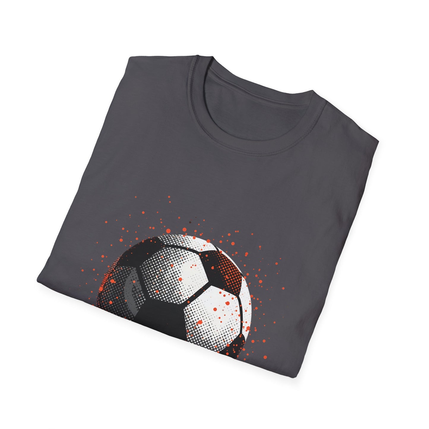 Dynamic Soccer Ball Splash Artwork for Sports Enthusiasts and Soccer Fans T-Shirt