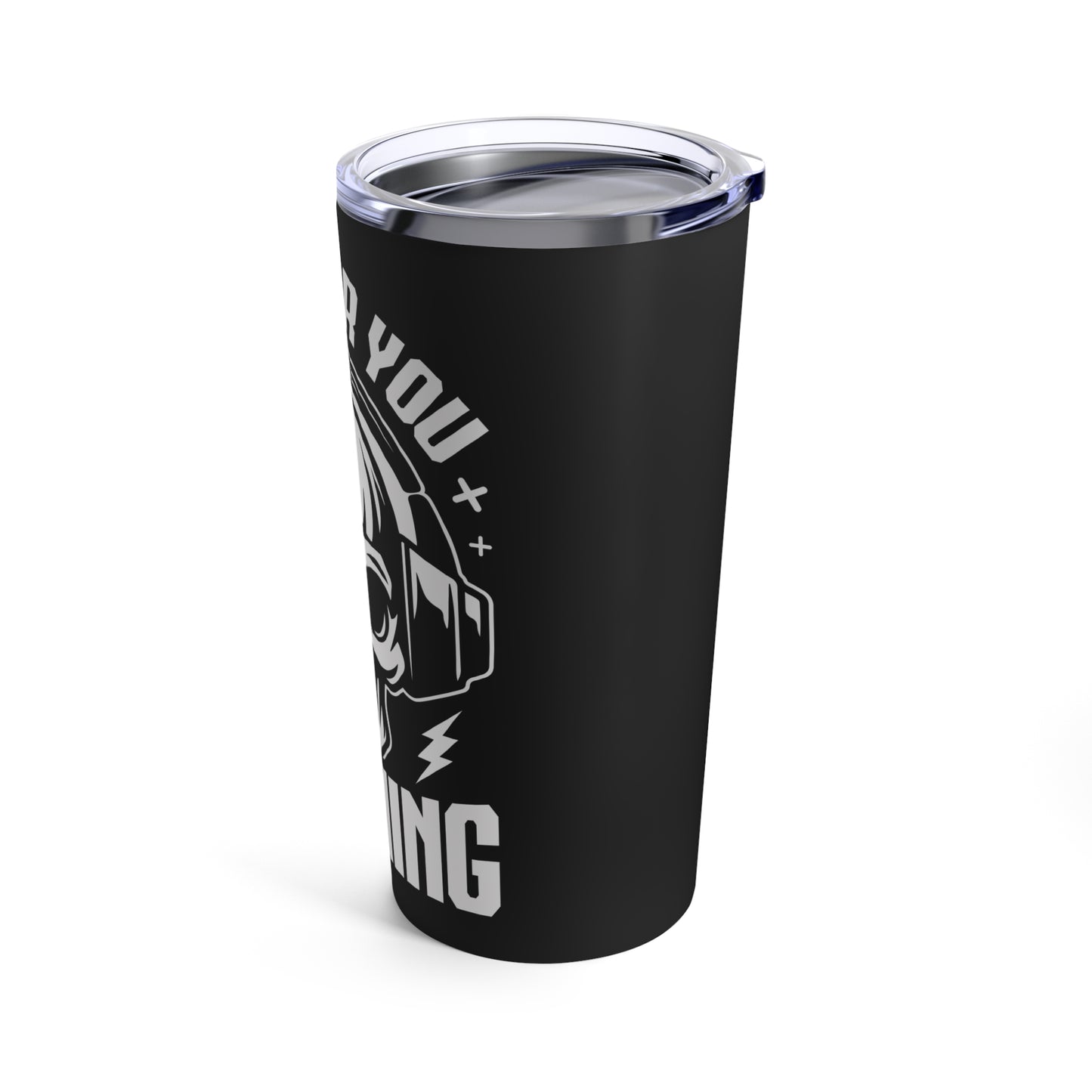 Can't Hear You I'm Gaming Skull Headphones Tumbler