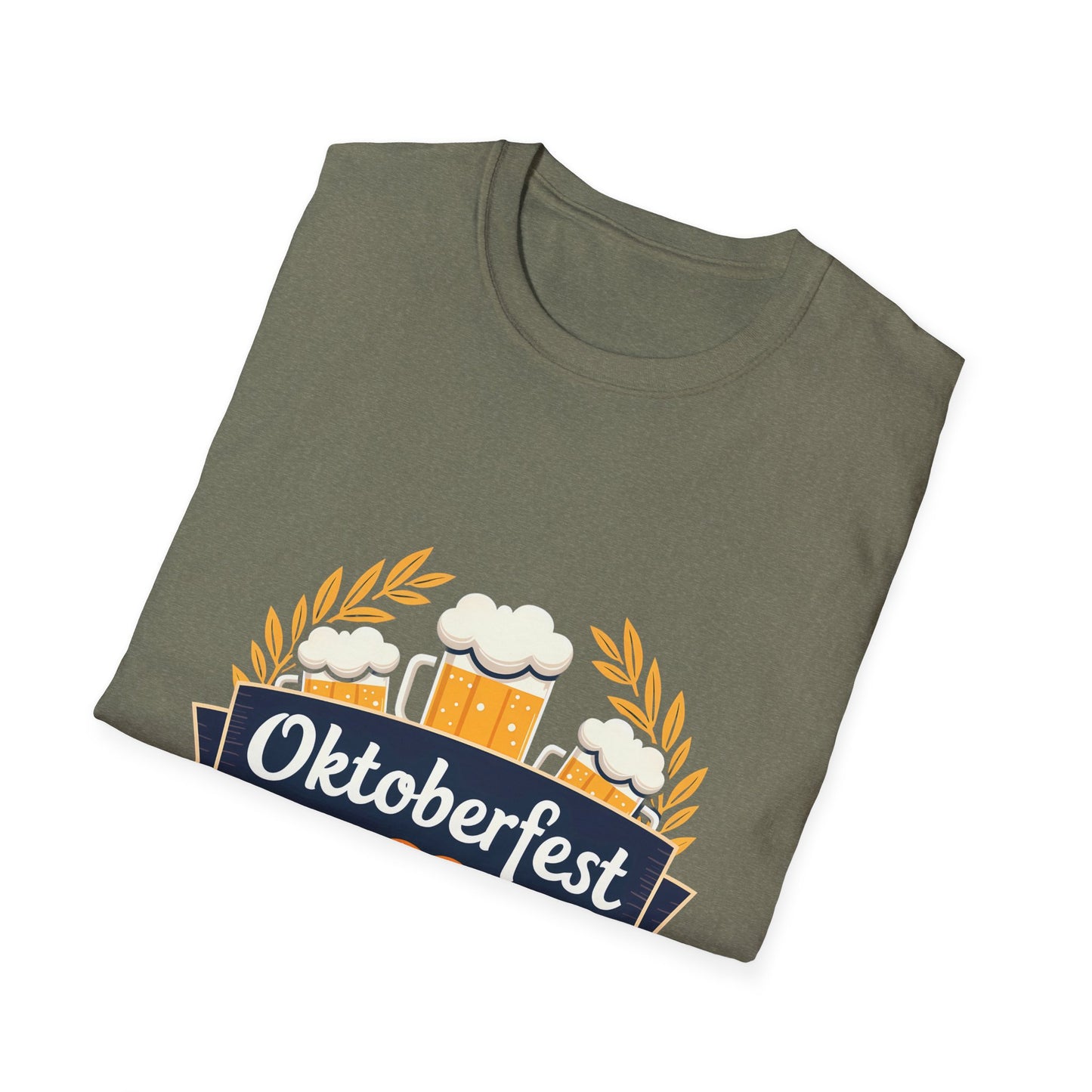 Oktoberfest Celebration with Beer and Pretzel T-Shirt