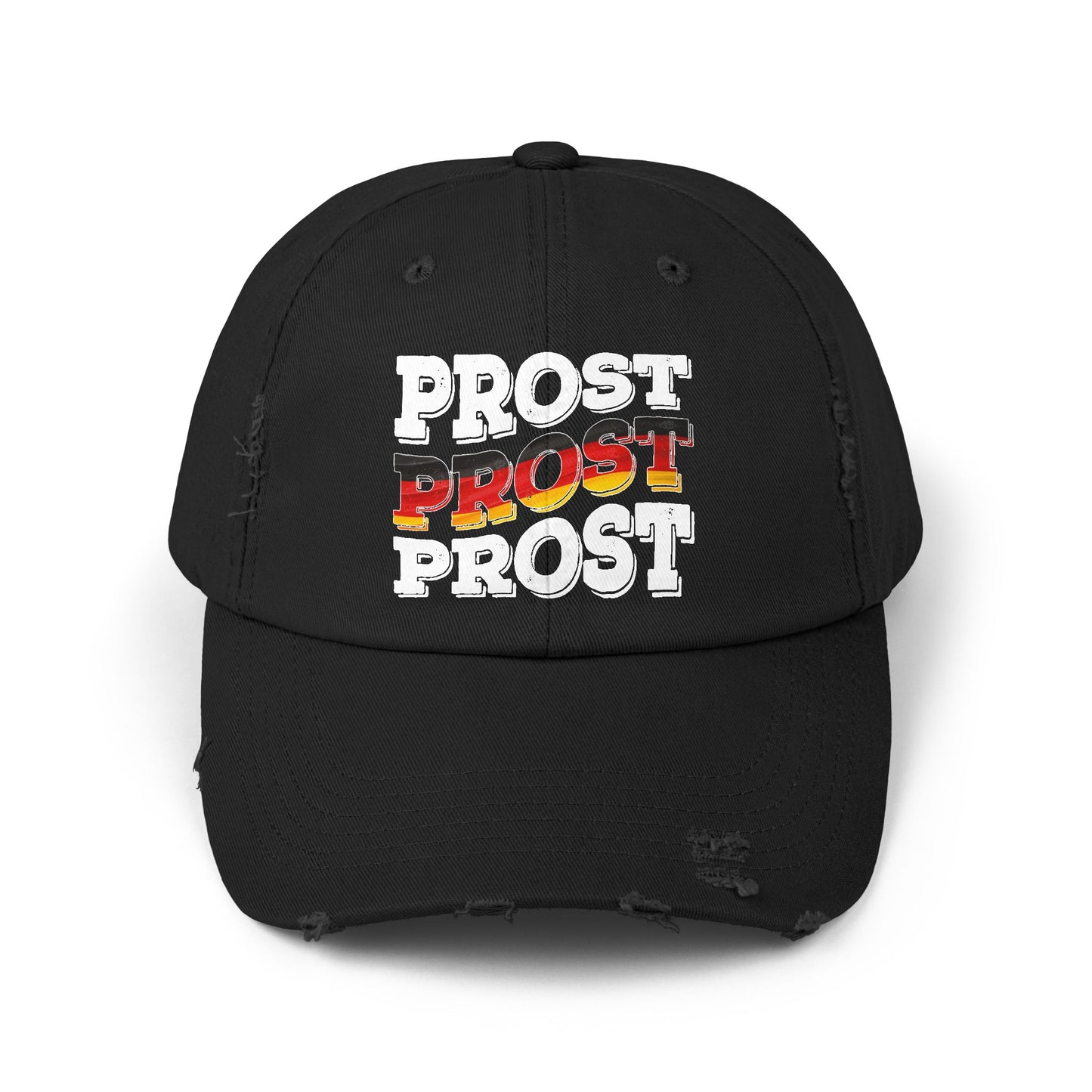 Prost German Flag Celebration Oktoberfest Cheers Design Cap