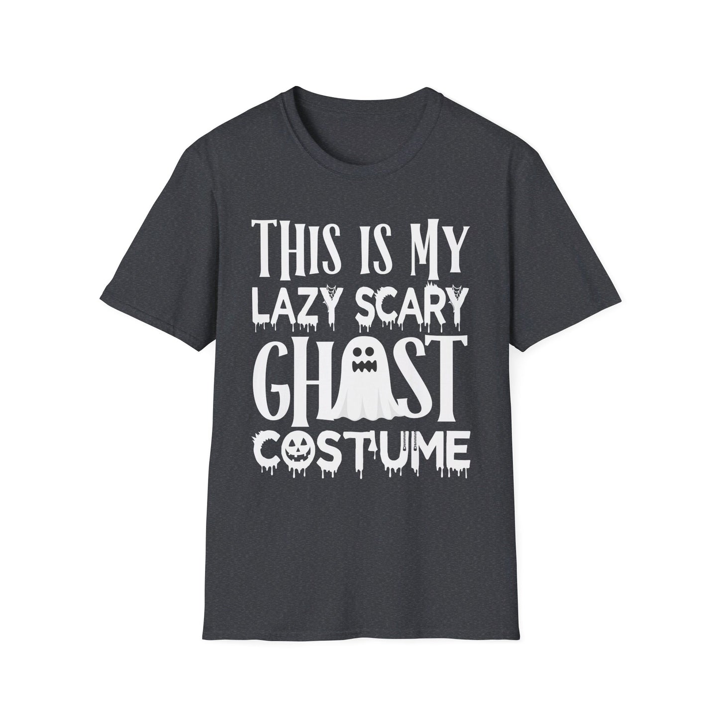 This Is My Lazy Scary Ghost Costume Halloween Fun T-Shirt