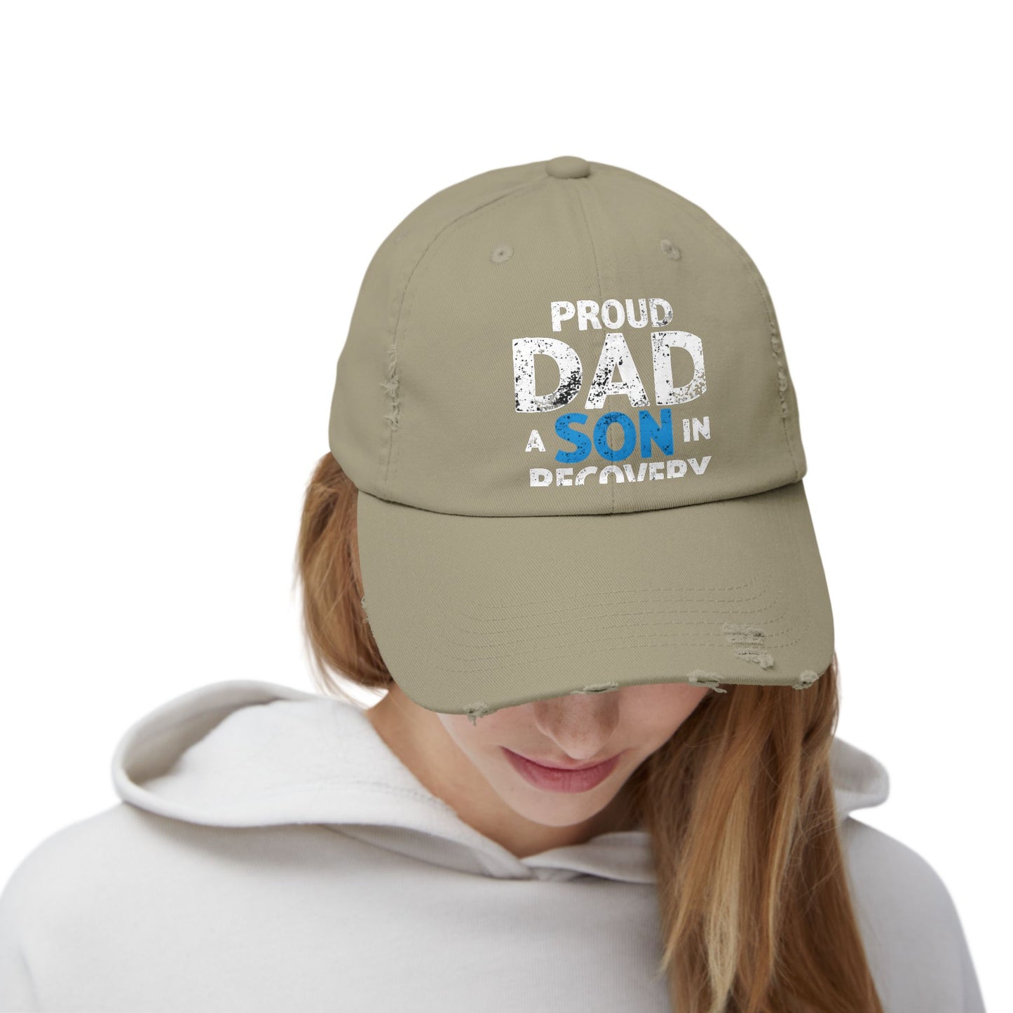 Proud Dad of a Son in Recovery Inspiration and Support Cap