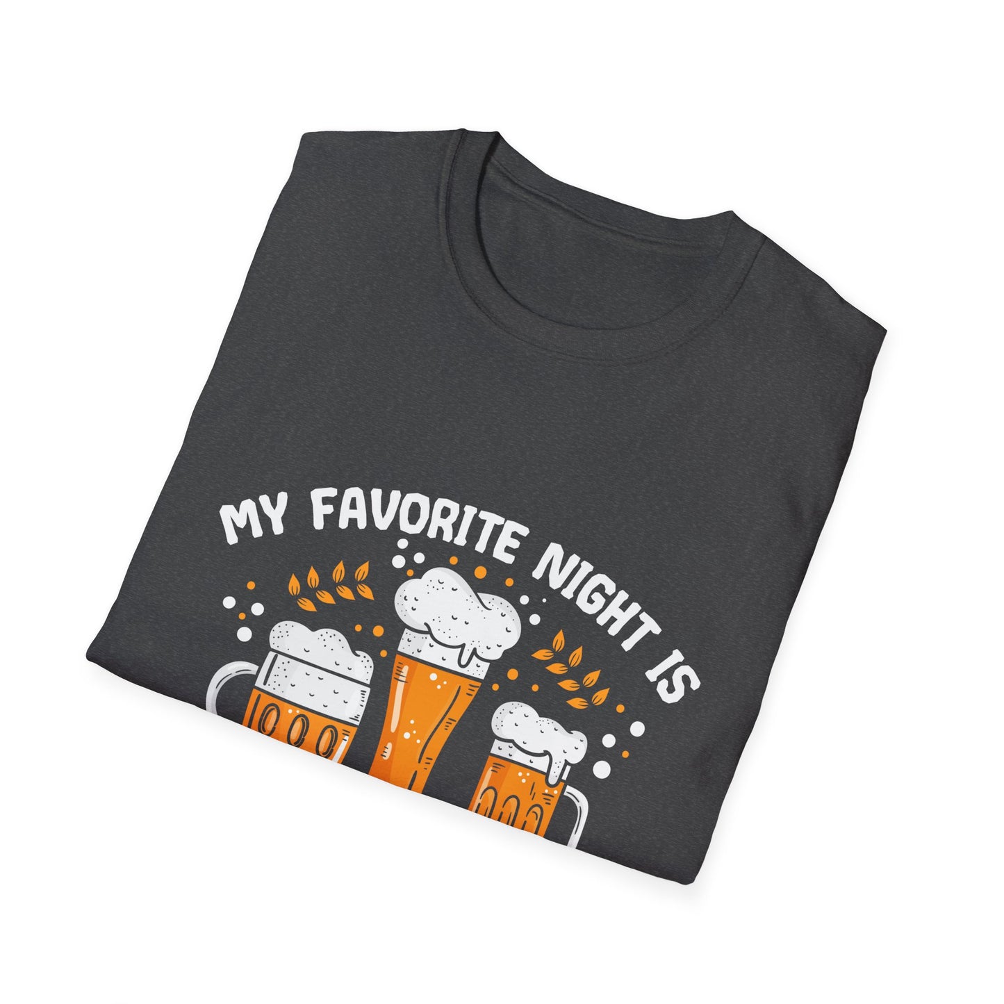 My Favorite Night Is Craft Night Beer Lovers T-Shirt