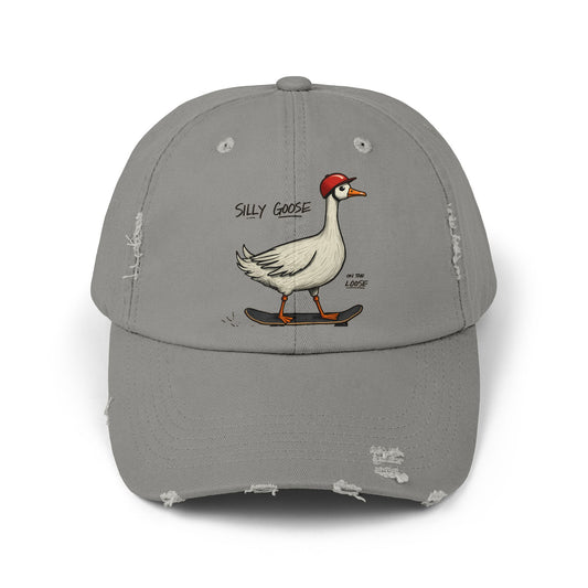 Silly Goose On The Loose Skateboarding Fun Cap