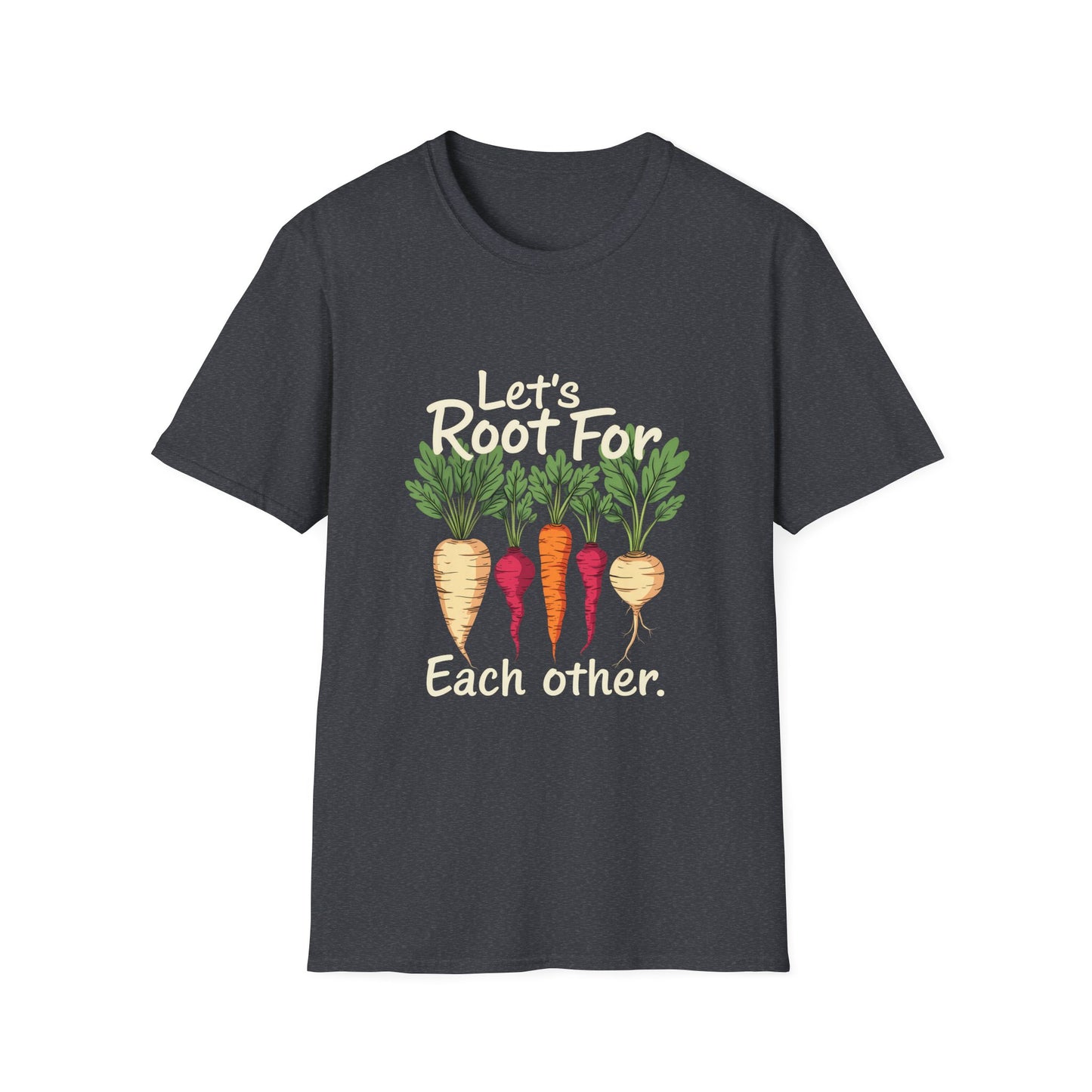 Let's Root For Each Other Vegetables T-Shirt