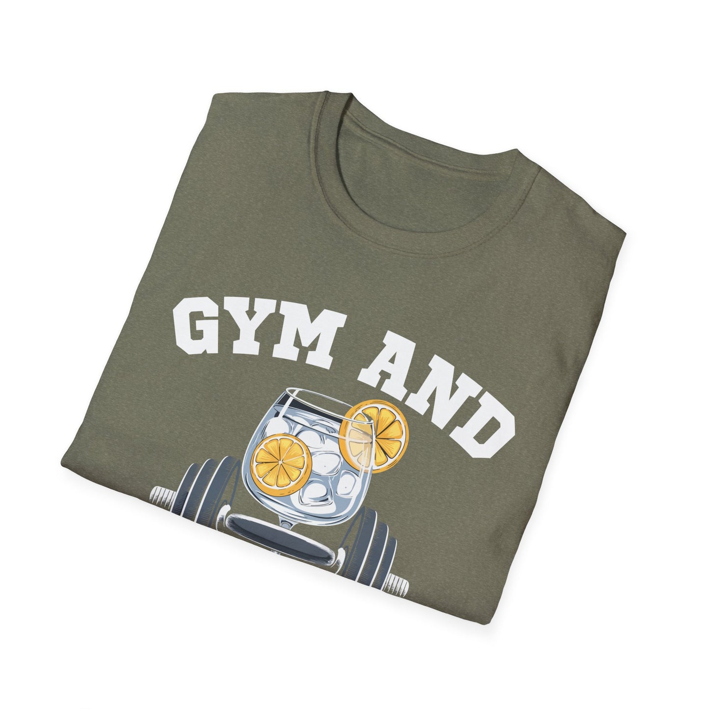 Gym And Tonic Workout Humor Fitness Enthusiast Gift T-Shirt