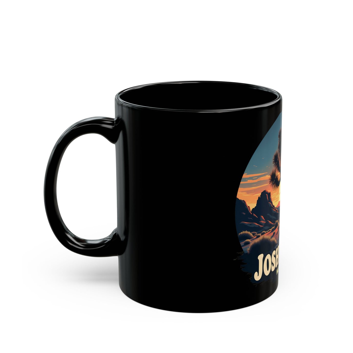 Joshua Tree National Park Sunset Landscape Ceramic Mug