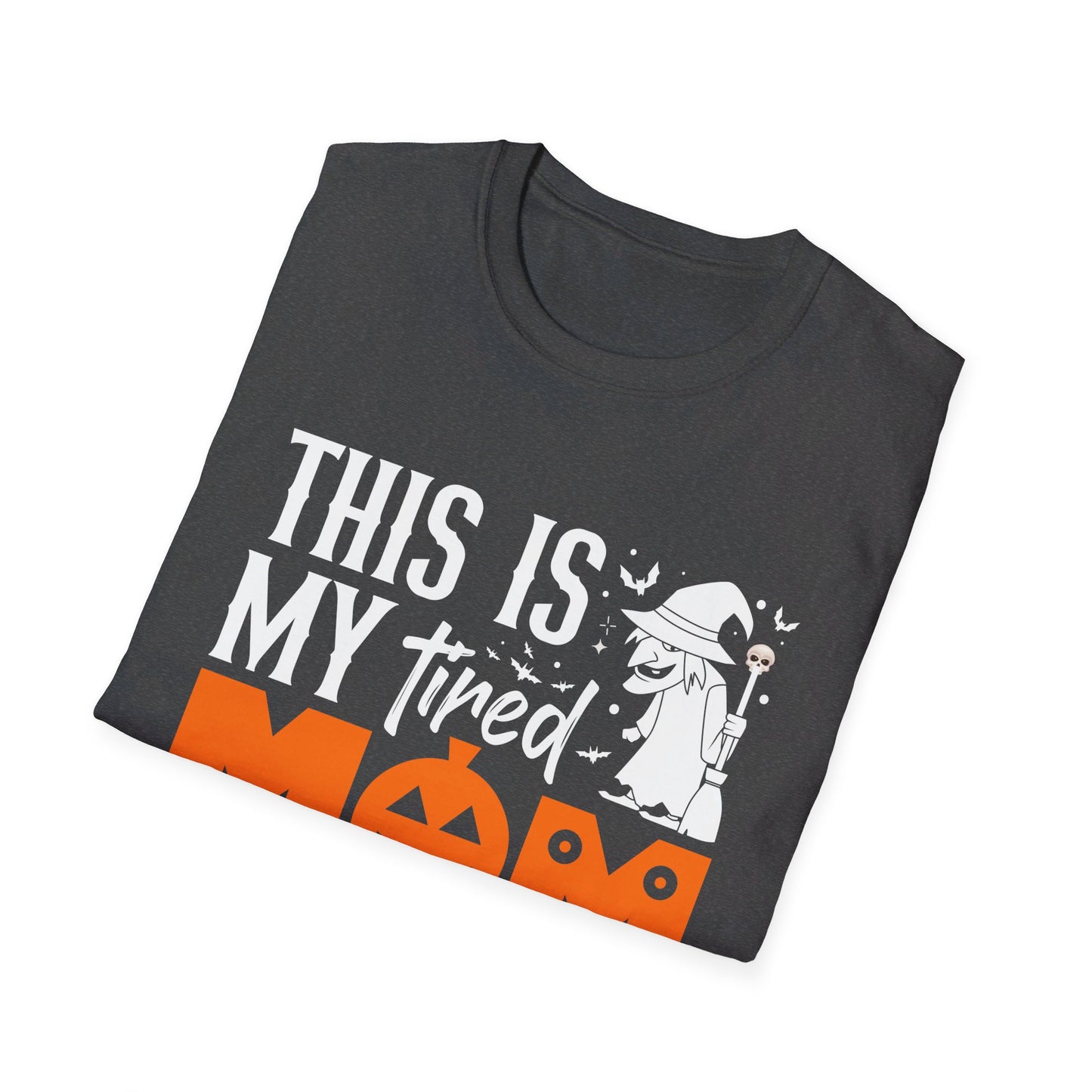 This Is My Tired Mom Costume Halloween Witch Pumpkin T-Shirt