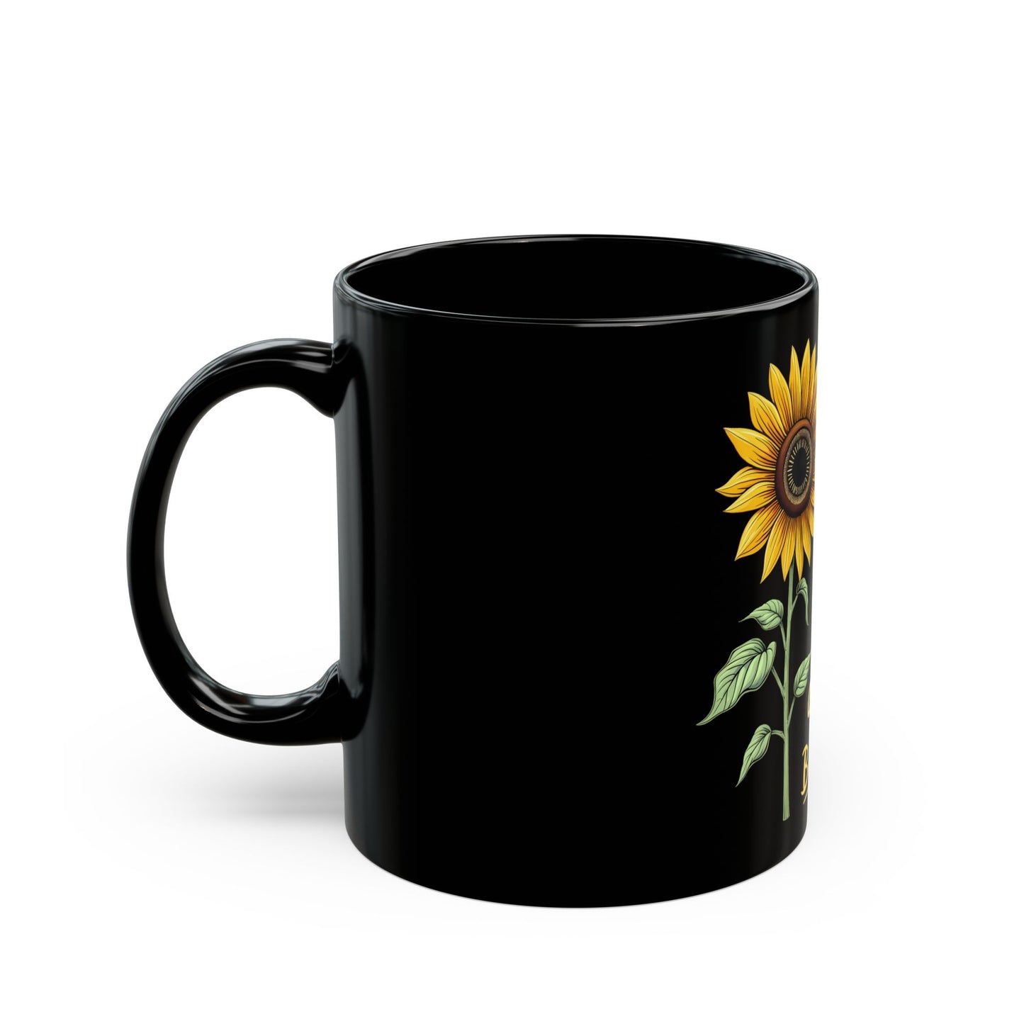 In A World Where You Can Be Anything Be Kind Sunflower Ceramic Mug