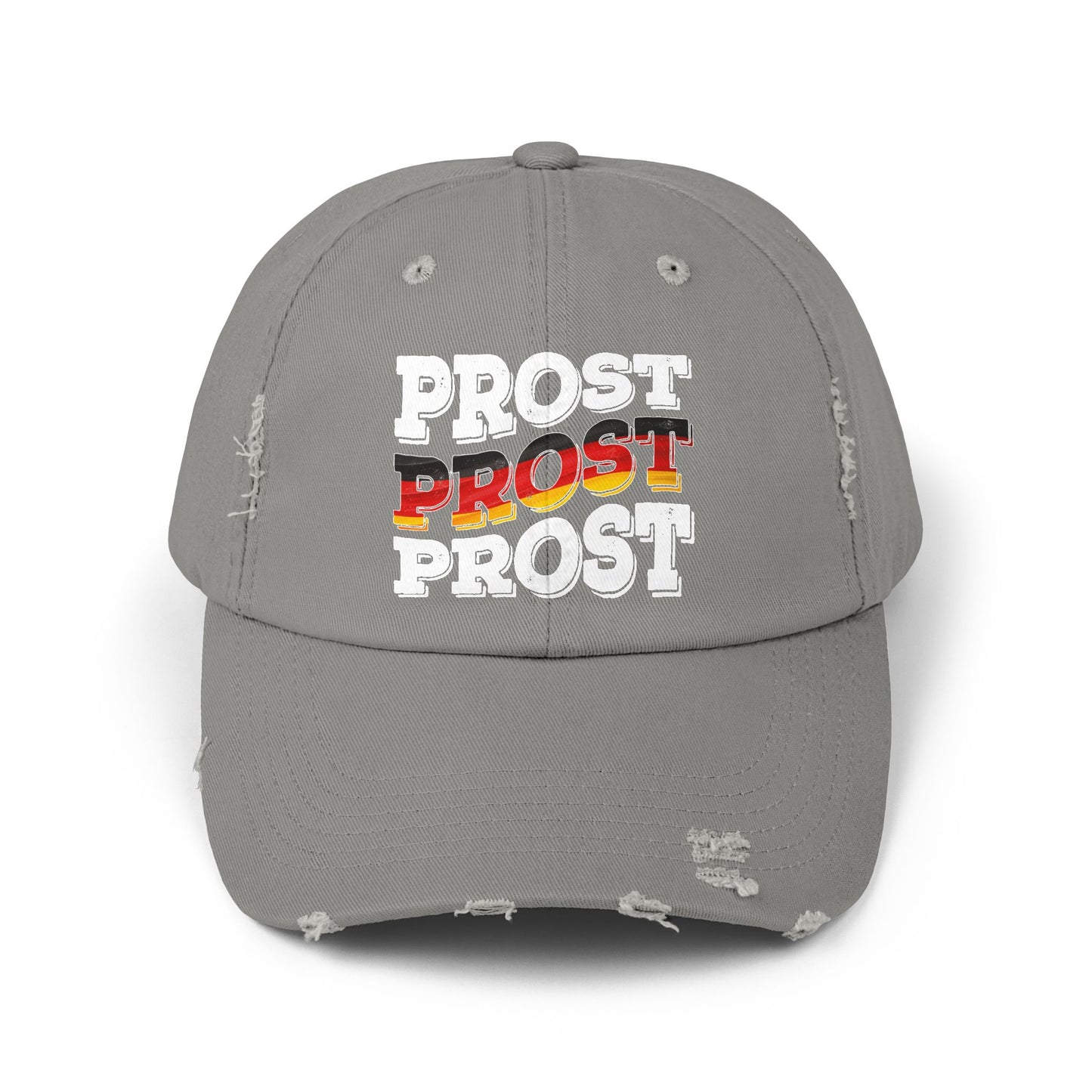 Prost German Flag Celebration Oktoberfest Cheers Design Cap