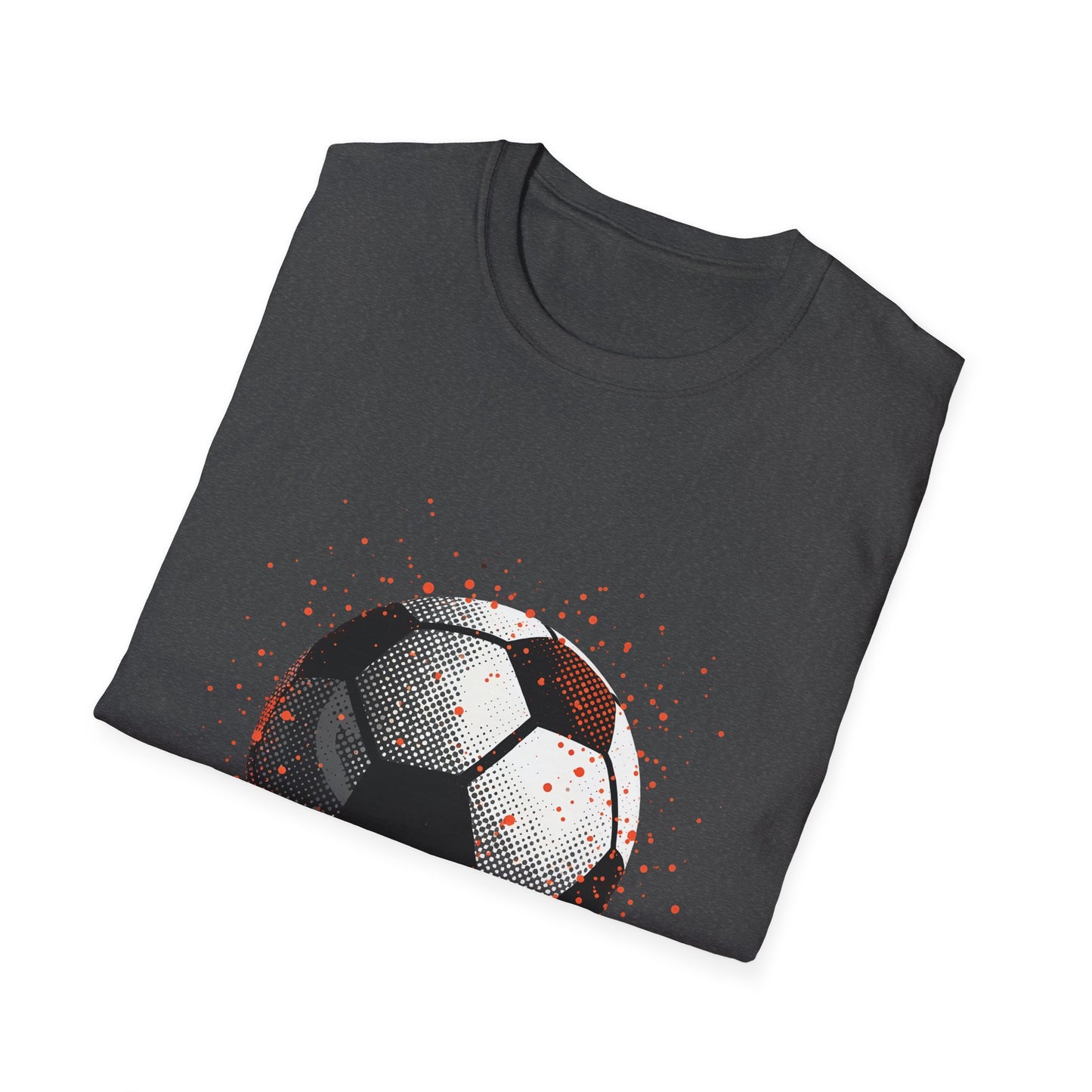 Dynamic Soccer Ball Splash Artwork for Sports Enthusiasts and Soccer Fans T-Shirt