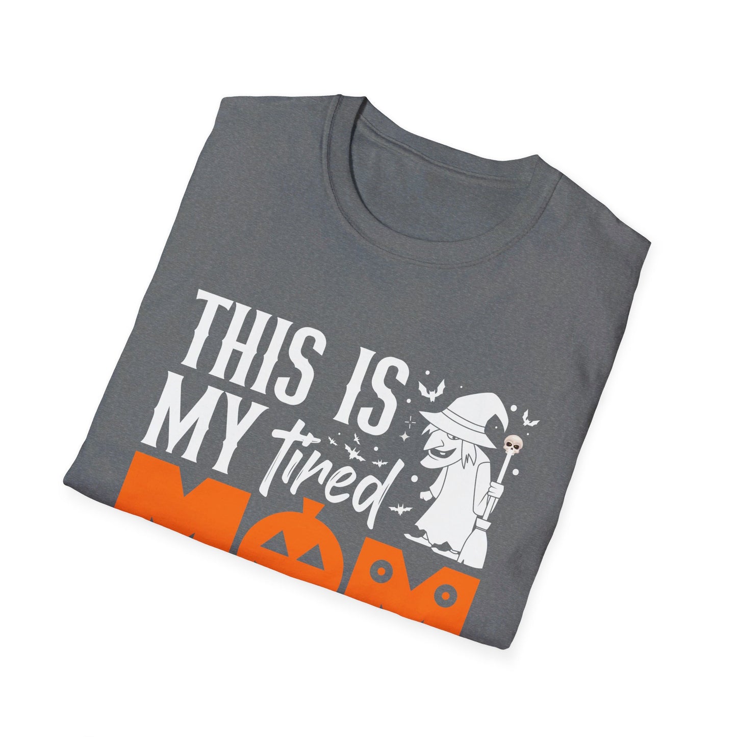 This Is My Tired Mom Costume Halloween Witch Pumpkin T-Shirt