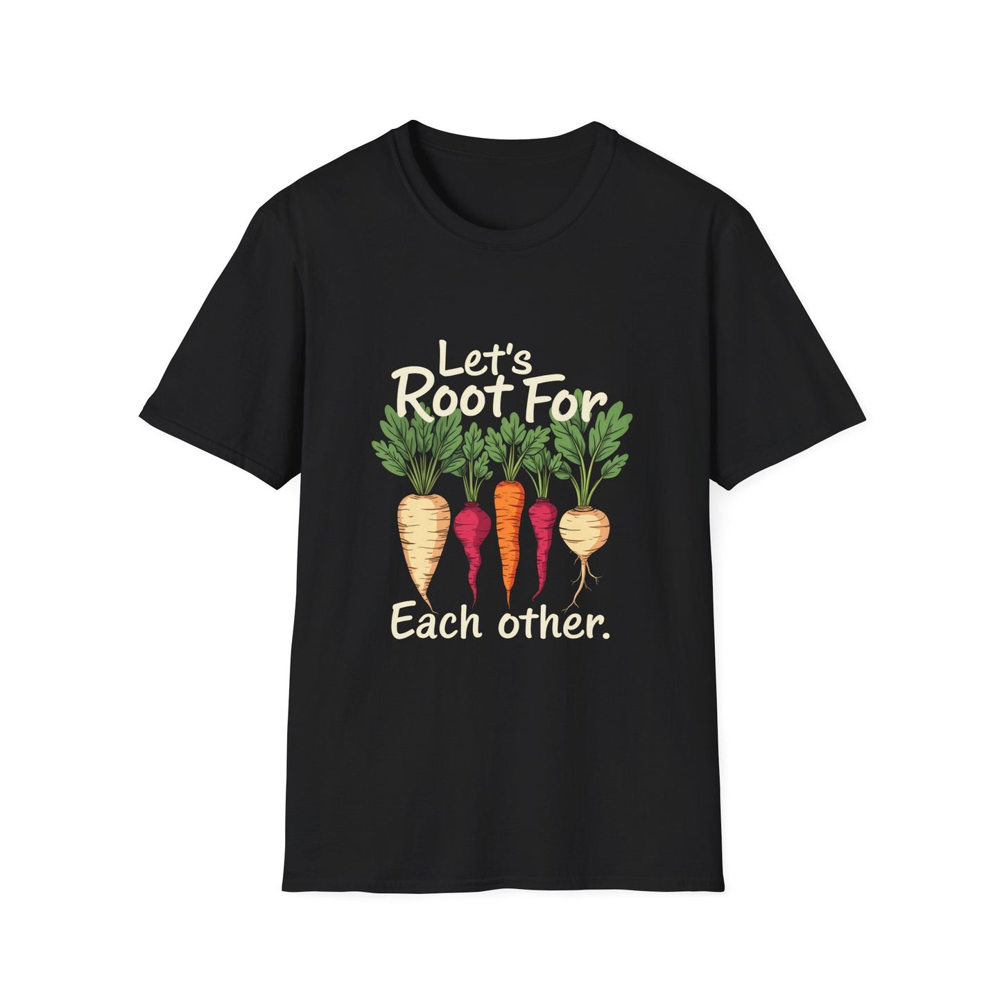 Let's Root For Each Other Vegetables T-Shirt