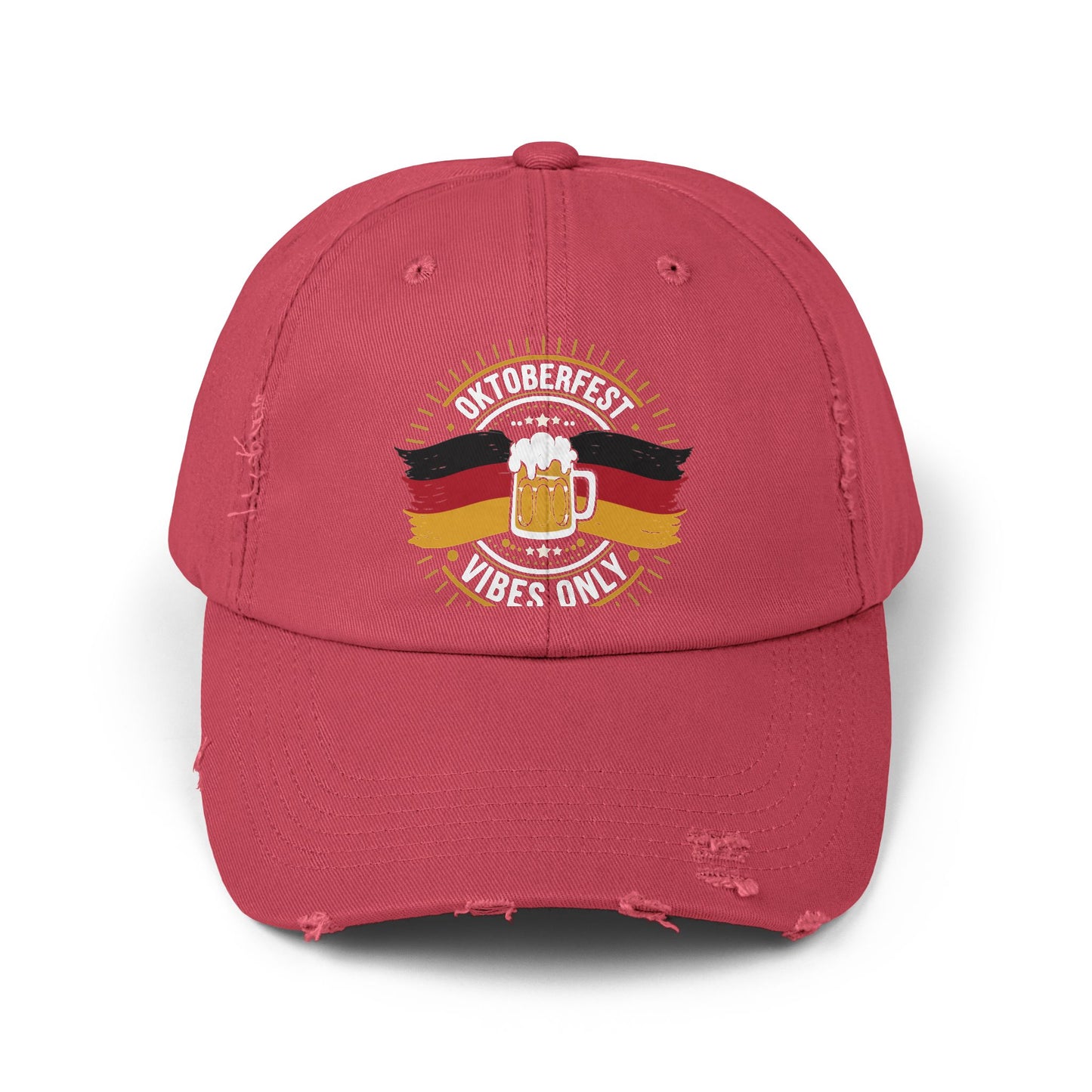 Oktoberfest Vibes Only Beer Mug and German Flag Cap