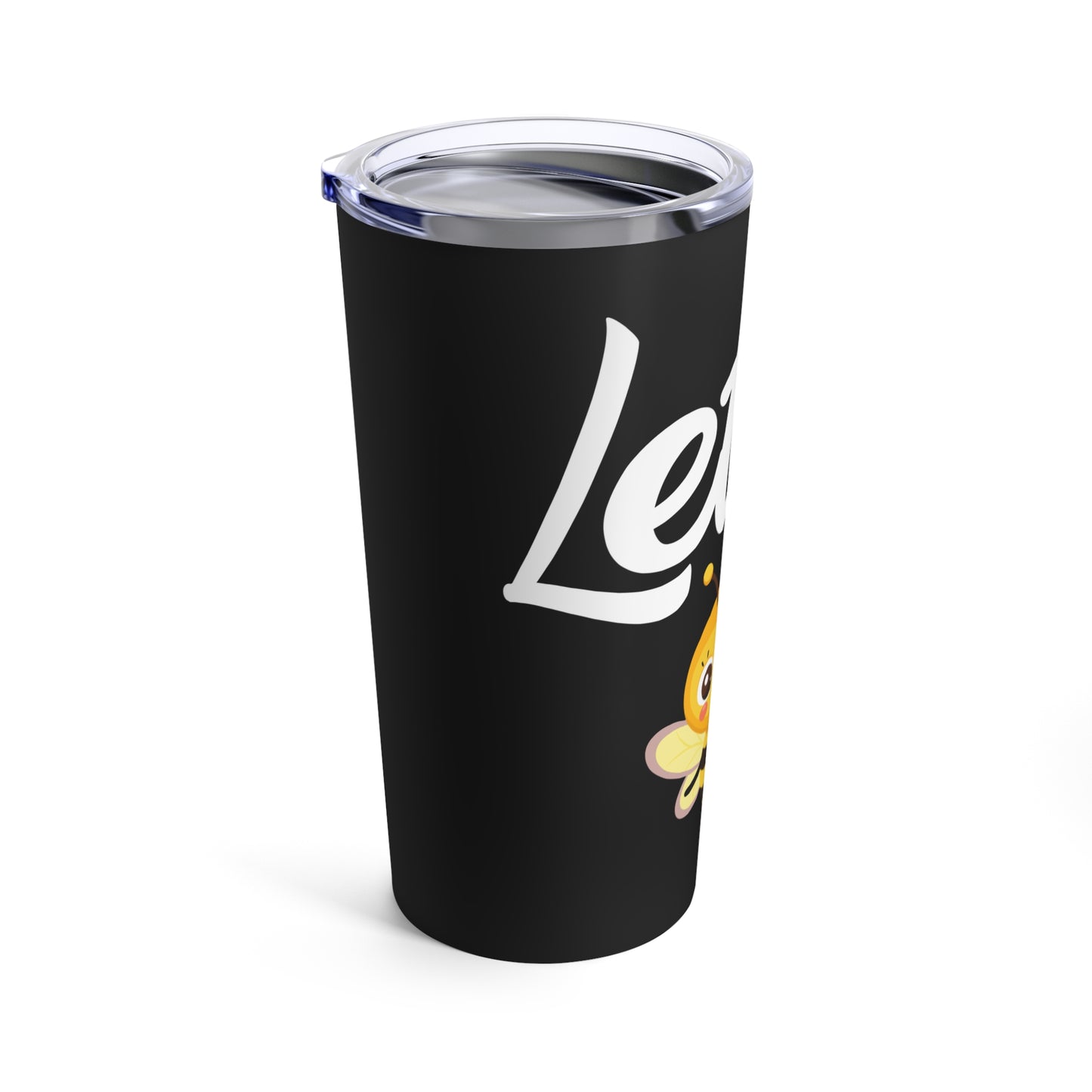 Let It Bee Cute Kawaii Cartoon Bumblebee Tumbler