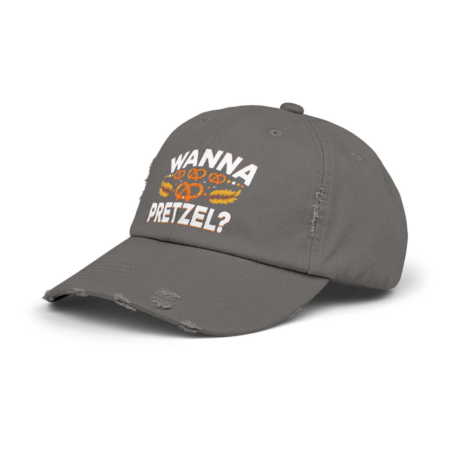 Wanna Pretzel? Fun Snack Lover's Delight Cap