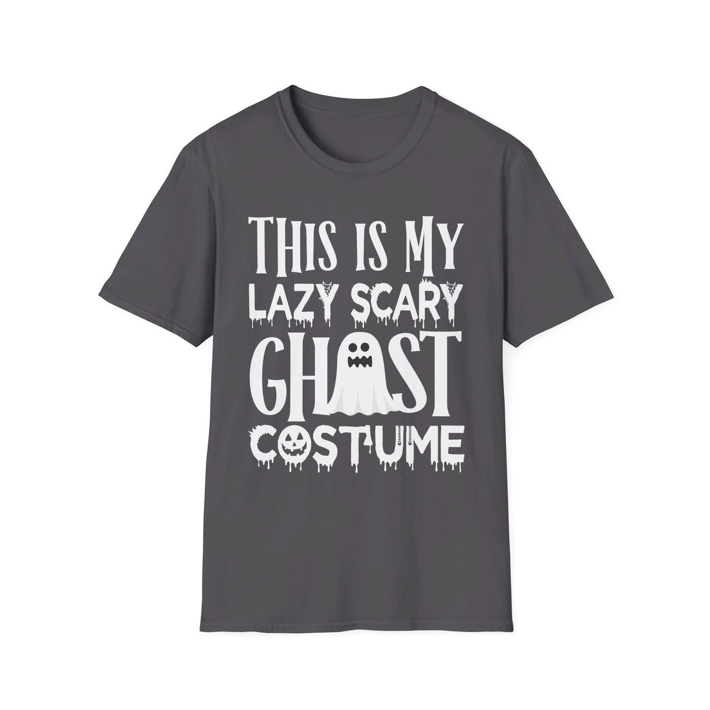 This Is My Lazy Scary Ghost Costume Halloween Fun T-Shirt