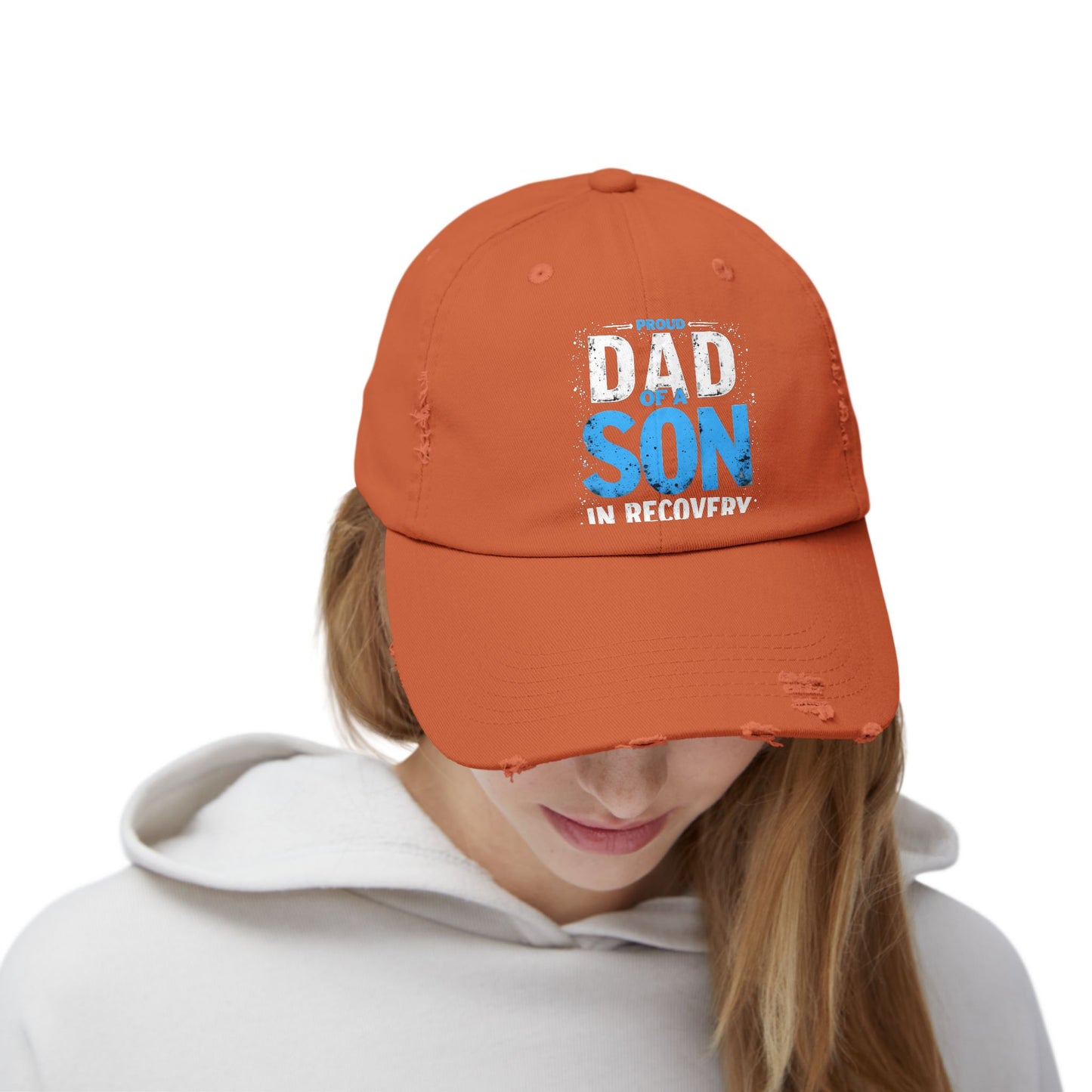 Proud Dad of a Son in Recovery Inspirational Support Cap