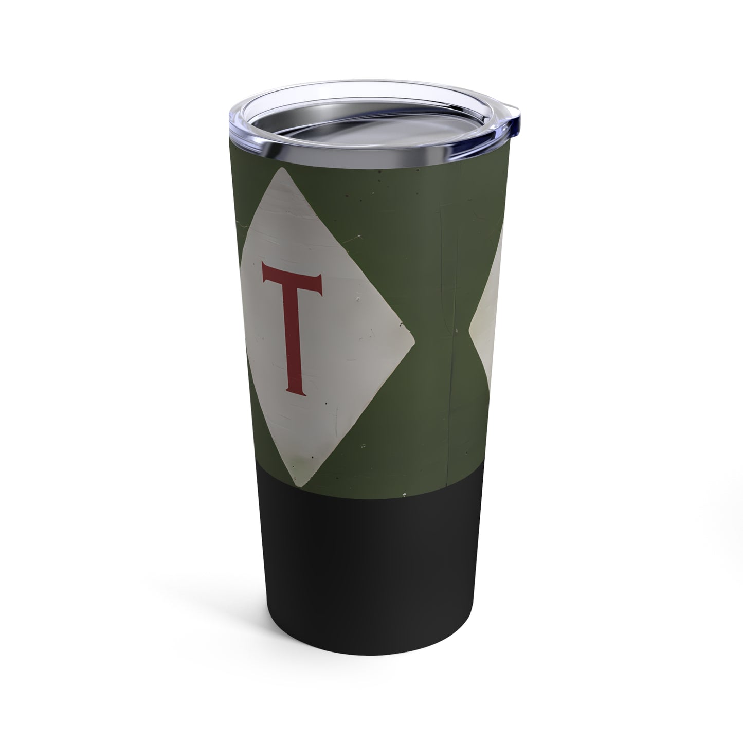 ATL Bold Lettering in Diamond Pattern Tumbler