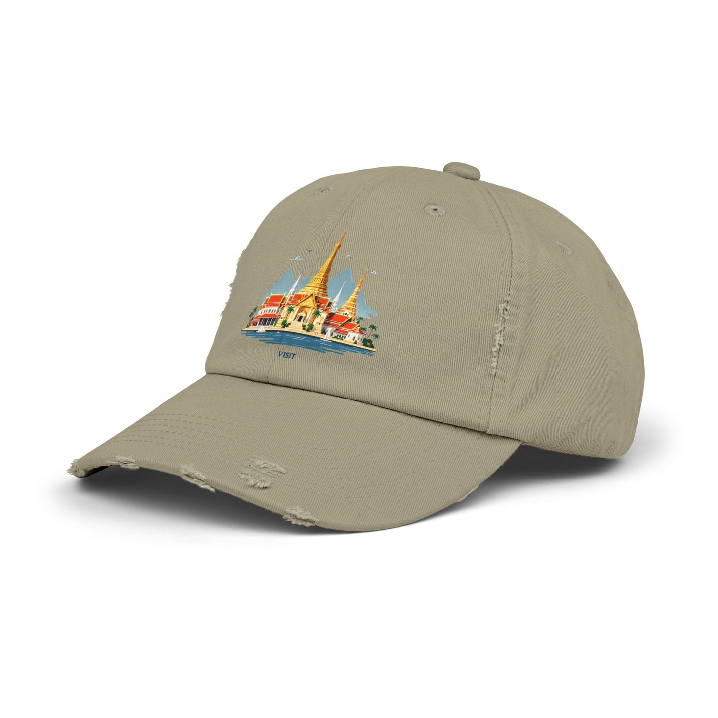 Visit Thailand Scenic Wonders Illustration Cap