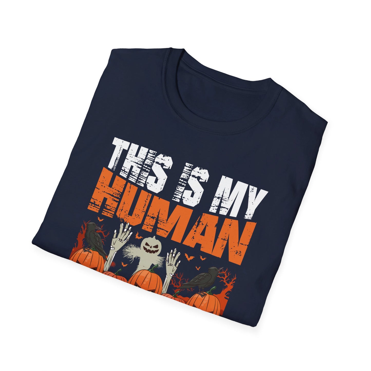 This Is My Human Halloween Costume Graphic T-Shirt