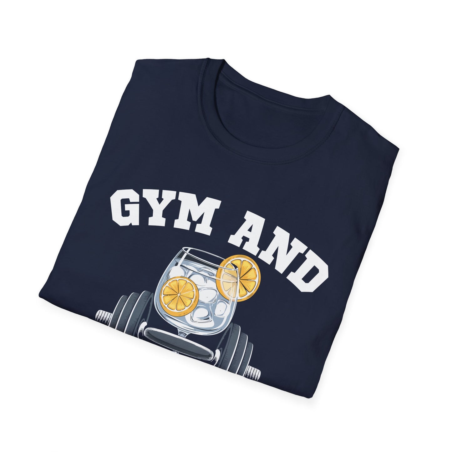 Gym And Tonic Workout Humor Fitness Enthusiast Gift T-Shirt