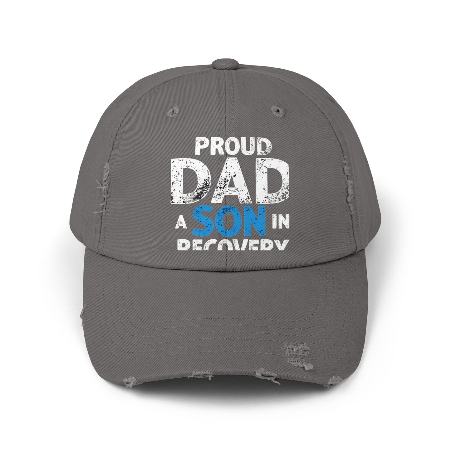 Proud Dad of a Son in Recovery Inspiration and Support Cap