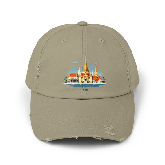 Visit Thailand Scenic Wonders Illustration Cap