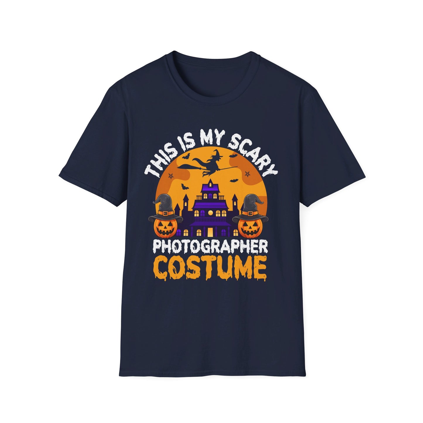 This Is My Scary Photographer Costume - Halloween Fun for Photographers T-Shirt