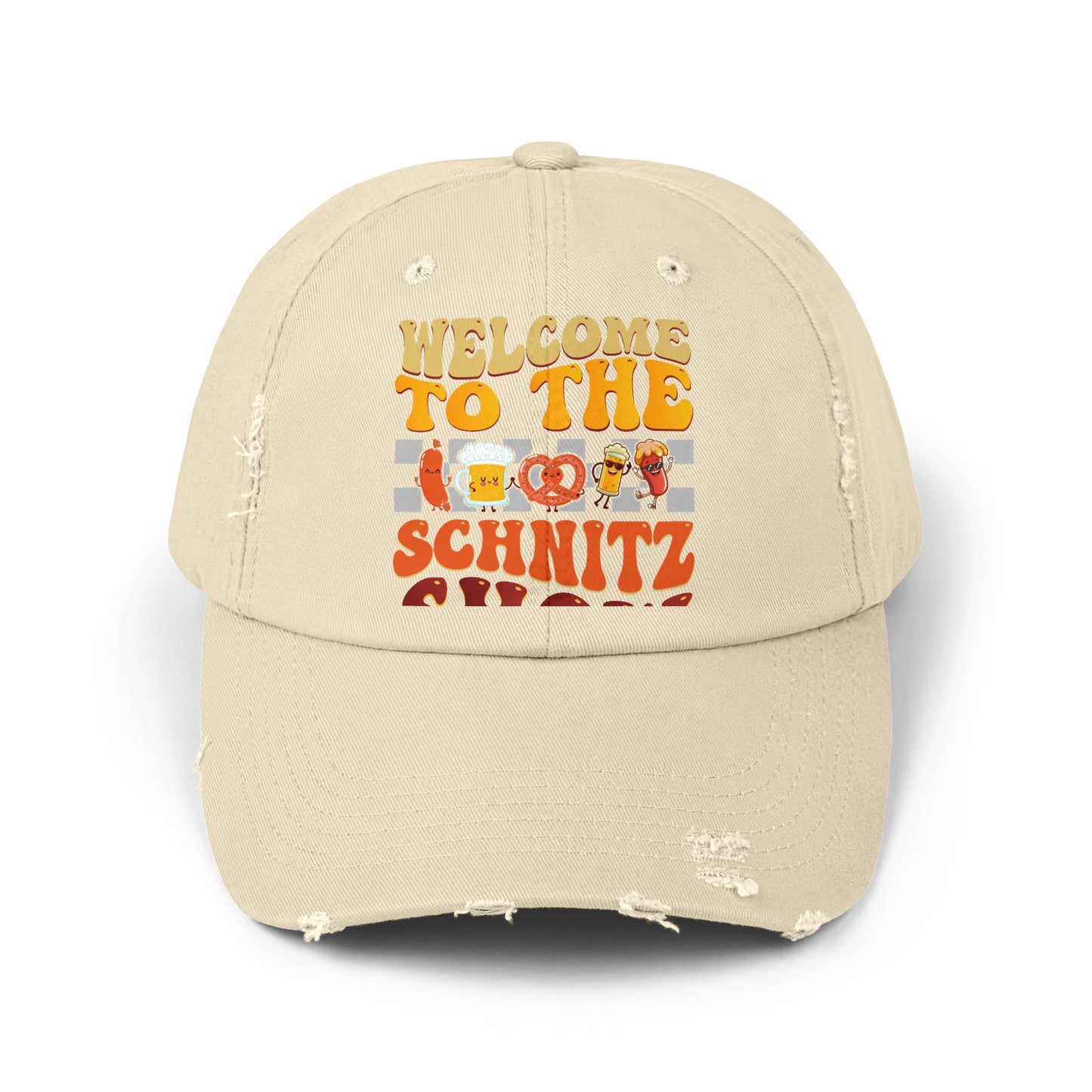 Welcome To The Schnitz Show Beer Pretzel Fun Cap