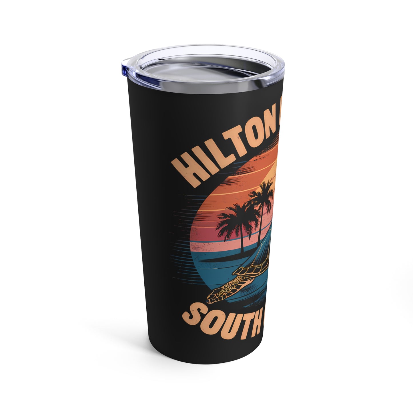 Hilton Head Island South Carolina Sunset Turtle Tumbler