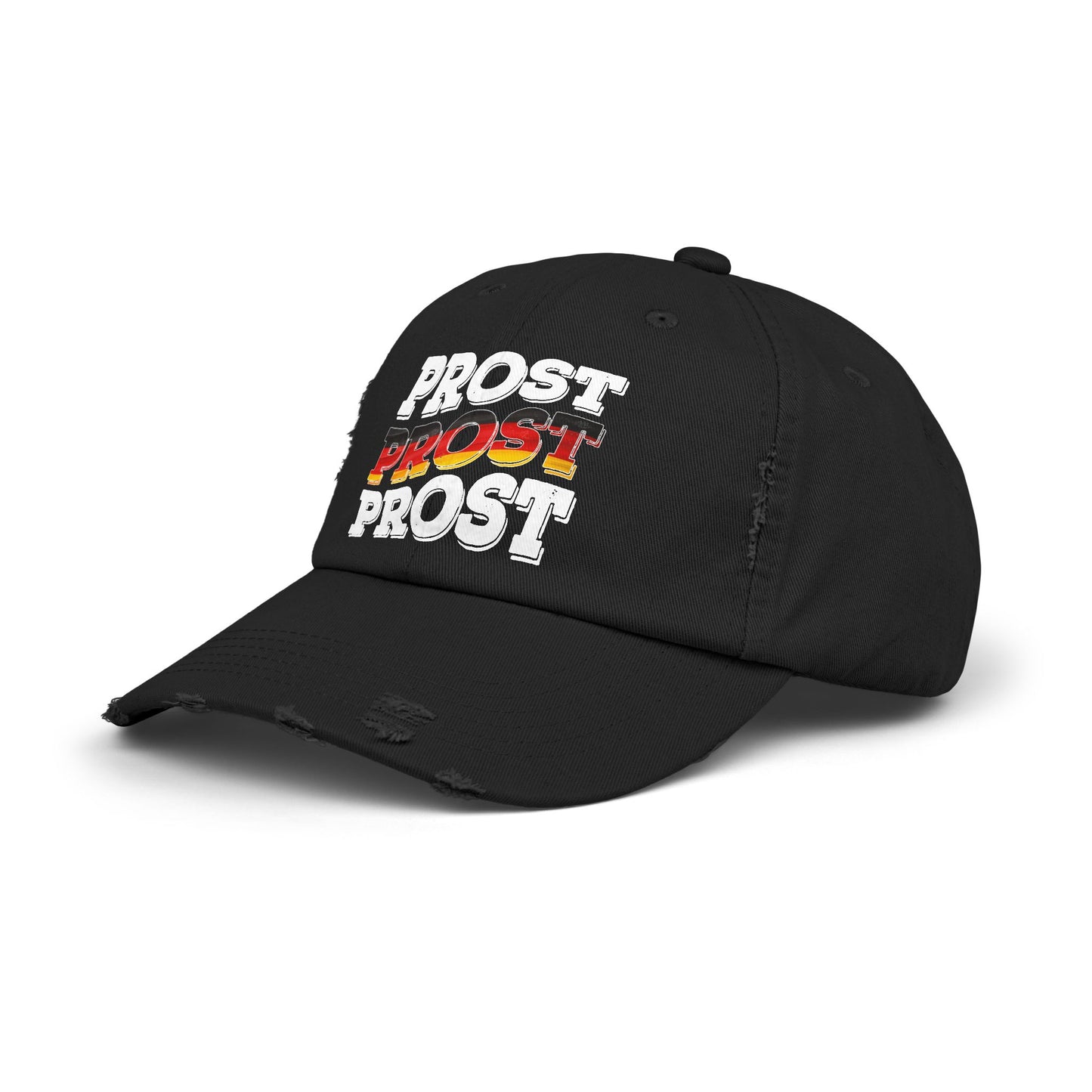 Prost German Flag Celebration Oktoberfest Cheers Design Cap